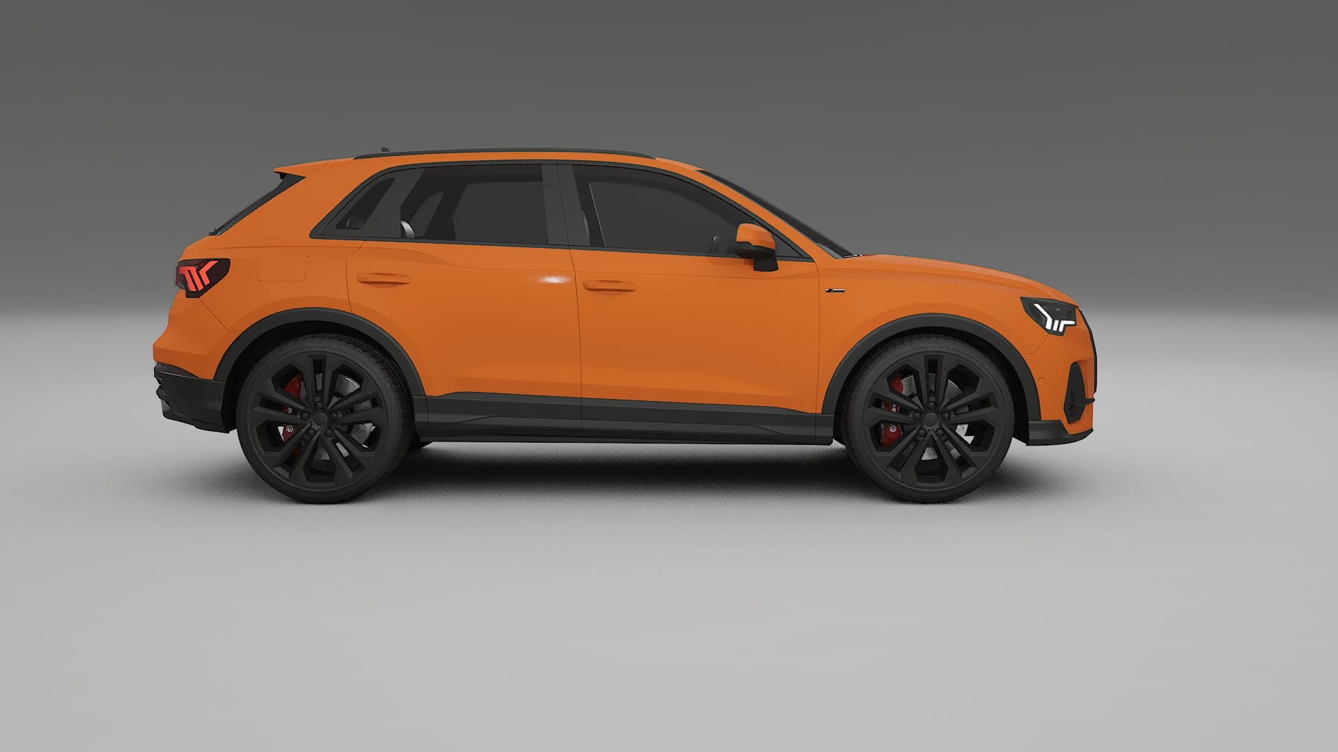 Audi Q3 S Line F3 TPU Lackskyddsfilm | ROCKET Färgskiftande PPF – Komplett Förskuret Kit