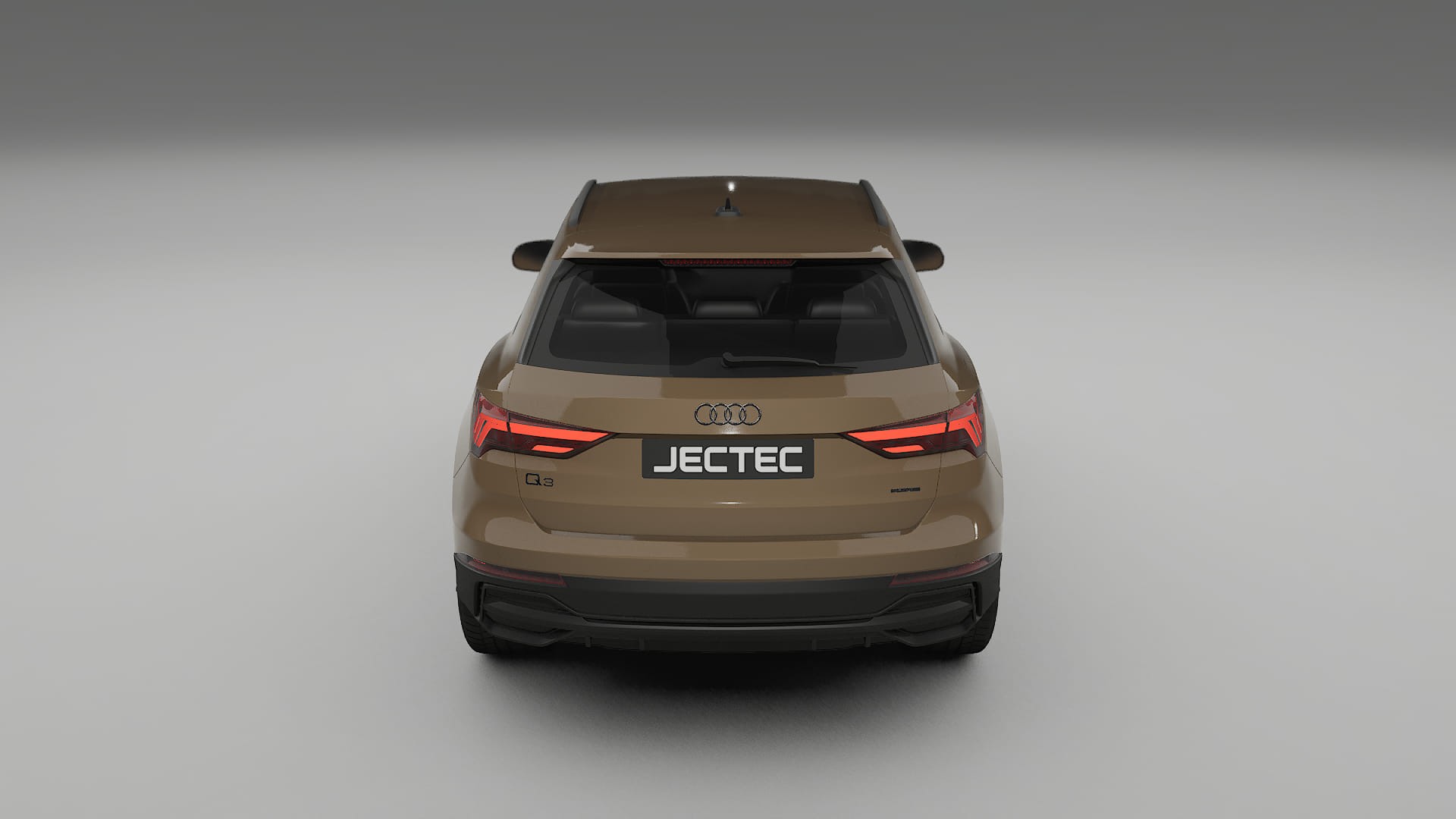 Audi Q3 S Line F3 TPU Lackskyddsfilm | SAHARA Färgskiftande PPF – Komplett Förskuret Kit