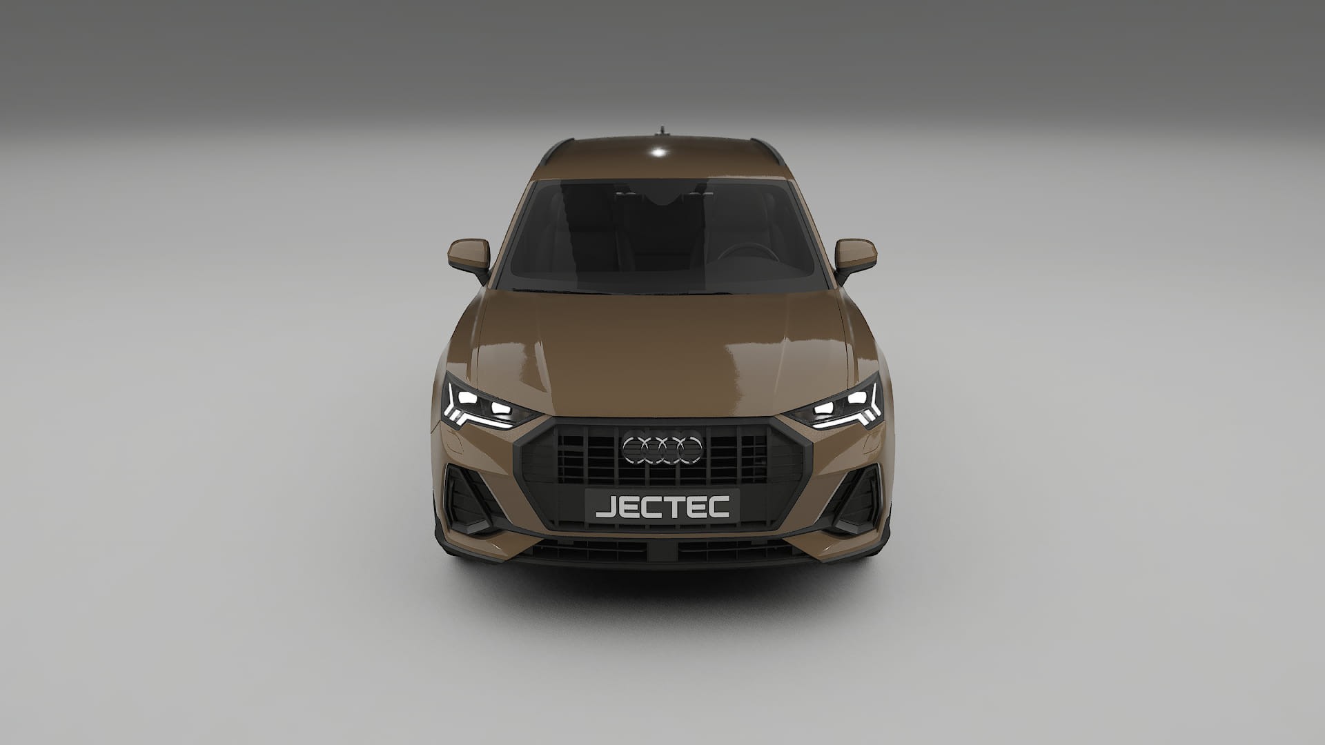 Audi Q3 S Line F3 TPU Lackskyddsfilm | SAHARA Färgskiftande PPF – Komplett Förskuret Kit