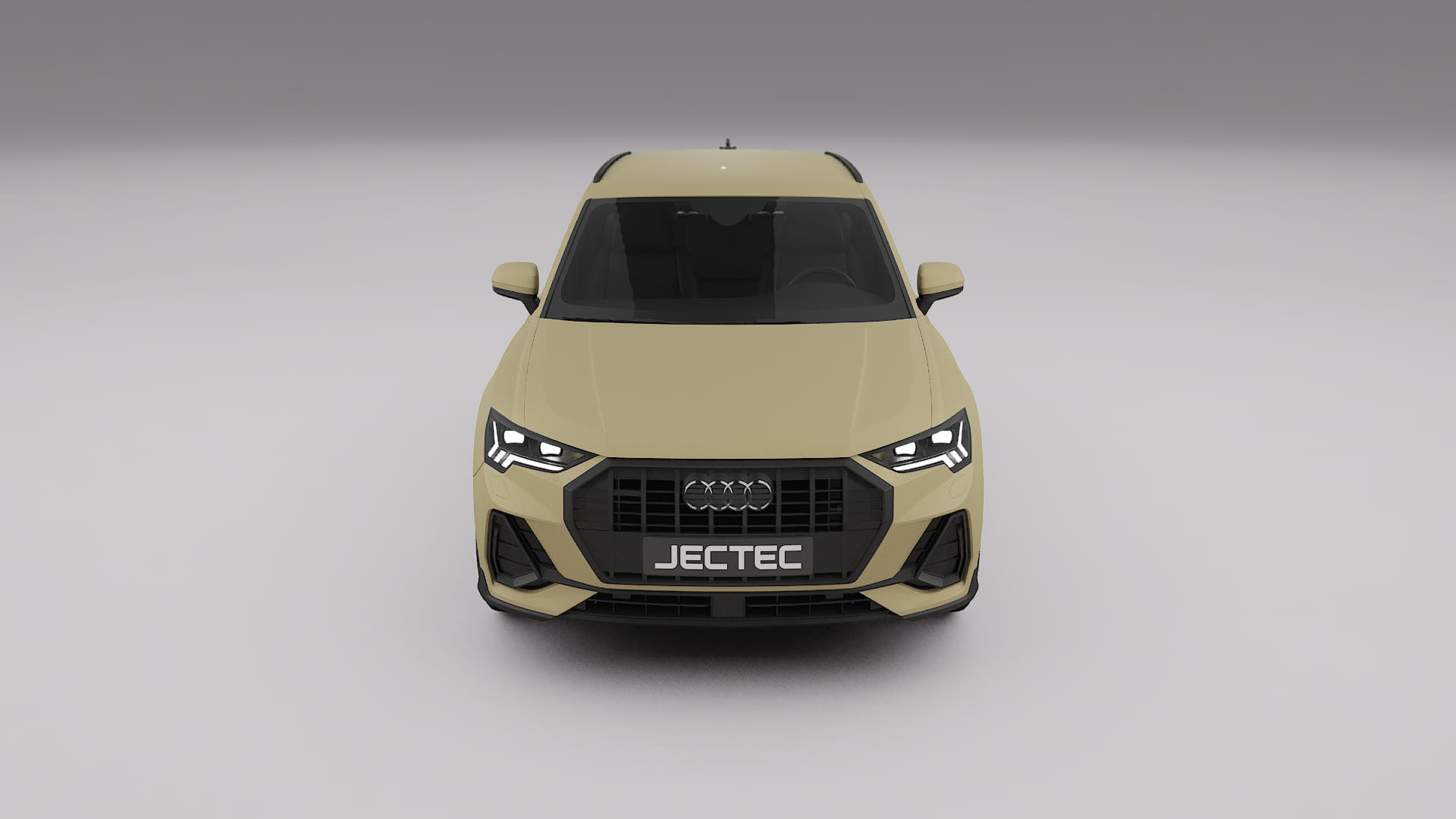 Audi Q3 S Line F3 TPU Lackskyddsfilm | SAND Färgskiftande PPF – Komplett Förskuret Kit