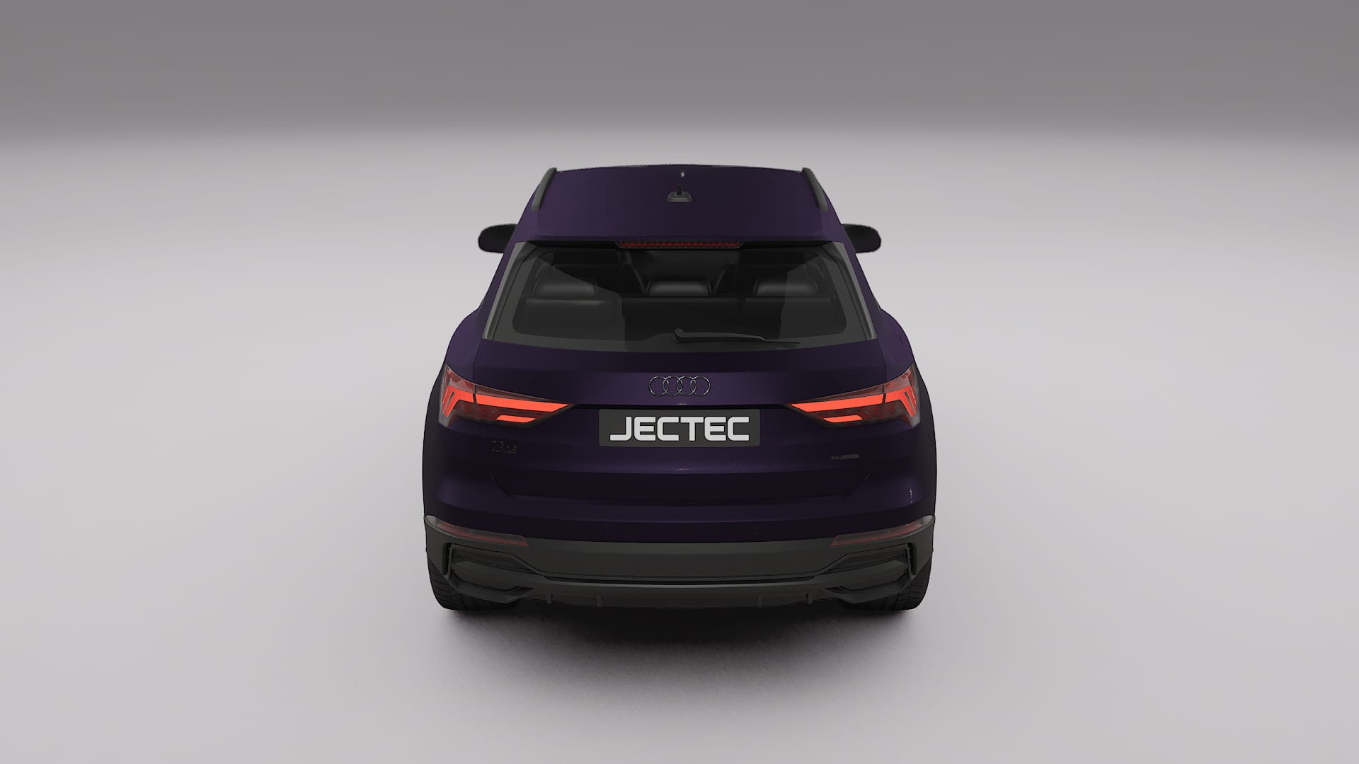 Audi Q3 S Line F3 TPU Lackskyddsfilm | VIOLET Färgskiftande PPF – Komplett Förskuret Kit