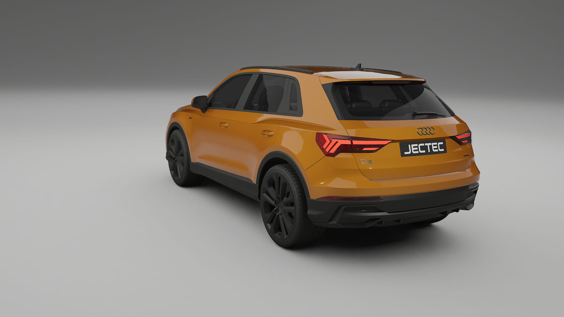 Audi Q3 S Line F3 TPU Lackskyddsfilm | DAISY Färgskiftande PPF – Komplett Förskuret Kit