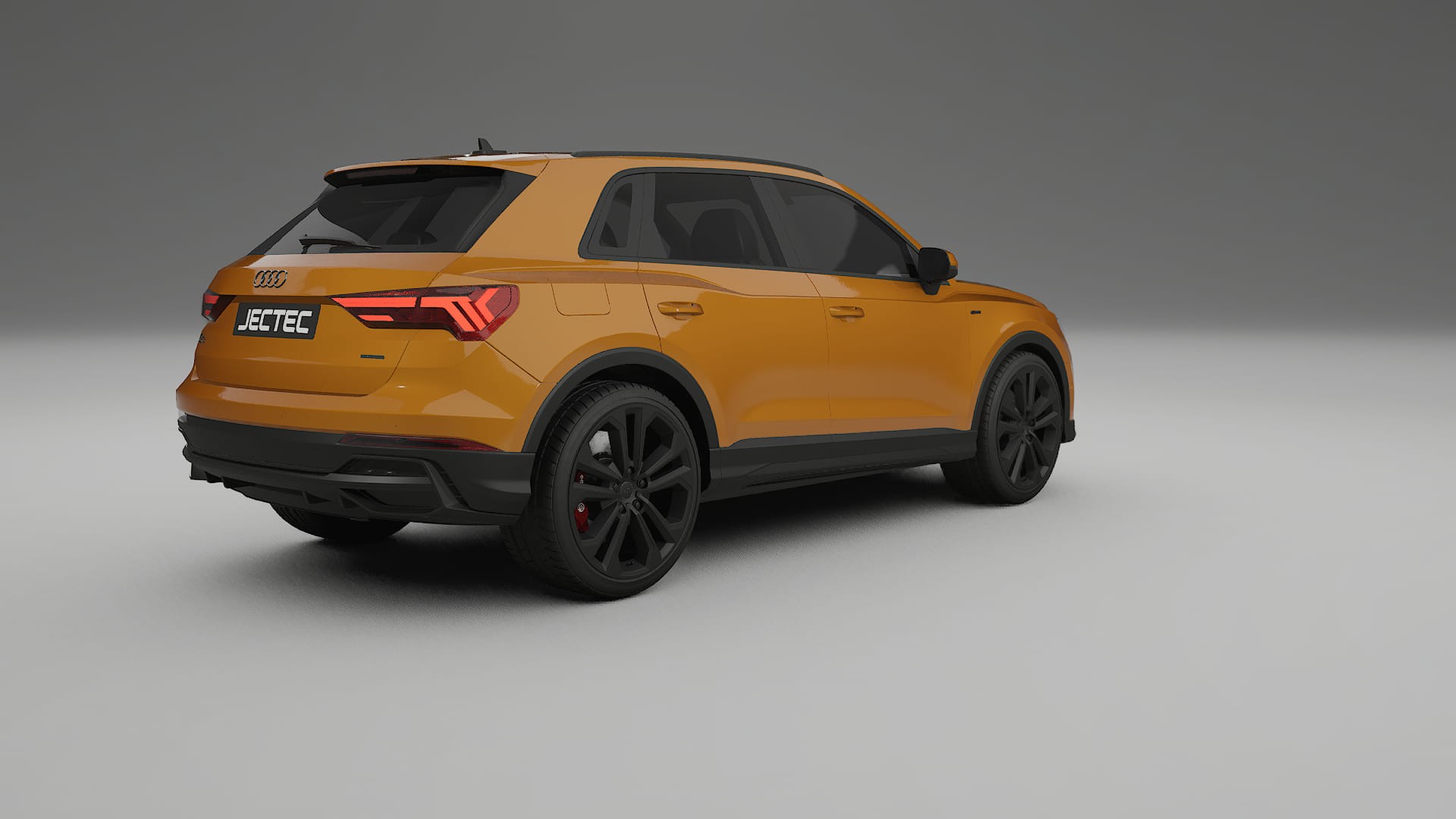 Audi Q3 S Line F3 TPU Lackskyddsfilm | DAISY Färgskiftande PPF – Komplett Förskuret Kit
