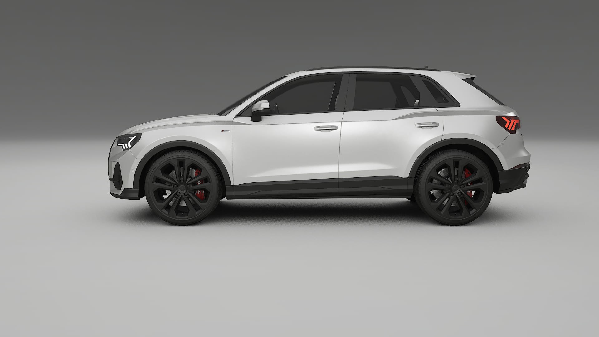 Audi Q3 S Line F3 TPU Lackskyddsfilm | PEARL Färgskiftande PPF – Komplett Förskuret Kit