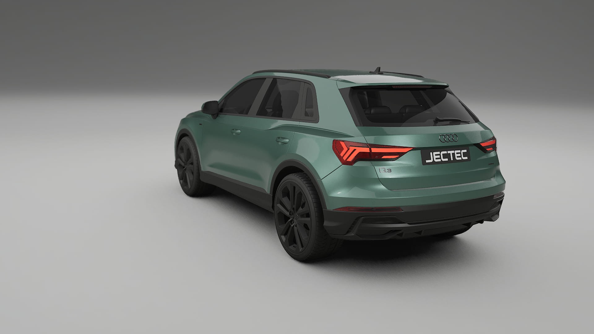 Audi Q3 S Line F3 TPU Lackskyddsfilm | EVERGREEN Färgskiftande PPF – Komplett Förskuret Kit