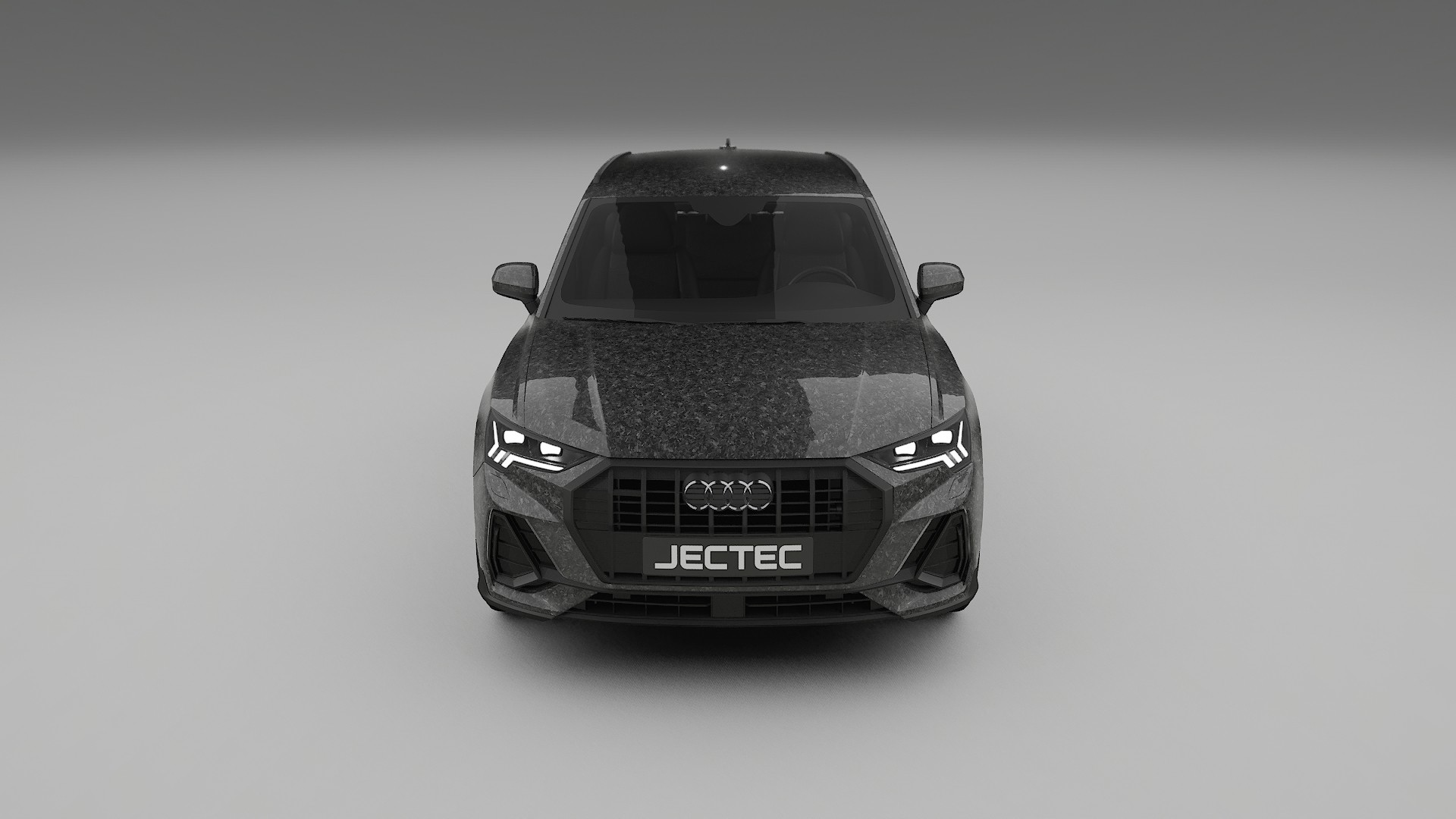 Audi Q3 S Line F3 TPU Lackskyddsfilm | FORGED S Färgskiftande PPF – Komplett Förskuret Kit