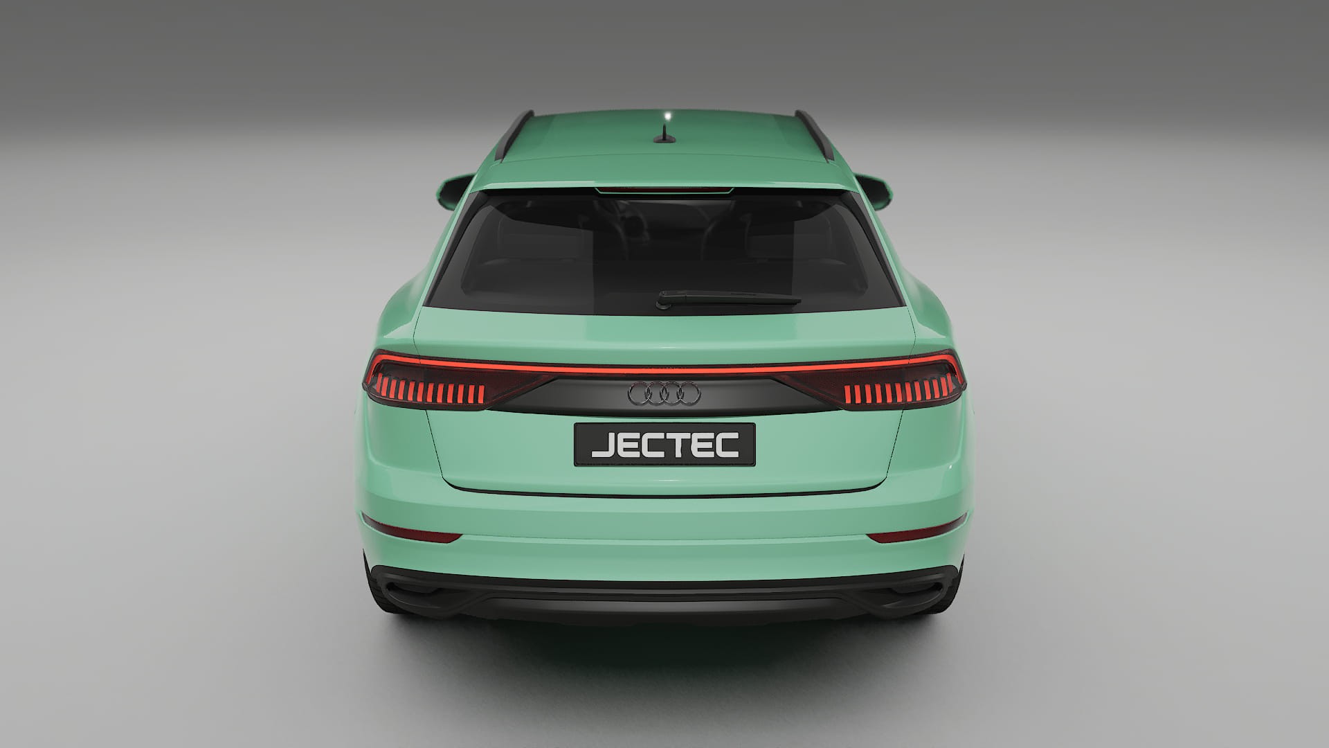 Audi Q8 F1 prefacelift pre LCI TPU Lackskyddsfilm | DUSTY Färgskiftande PPF – Komplett Förskuret Kit