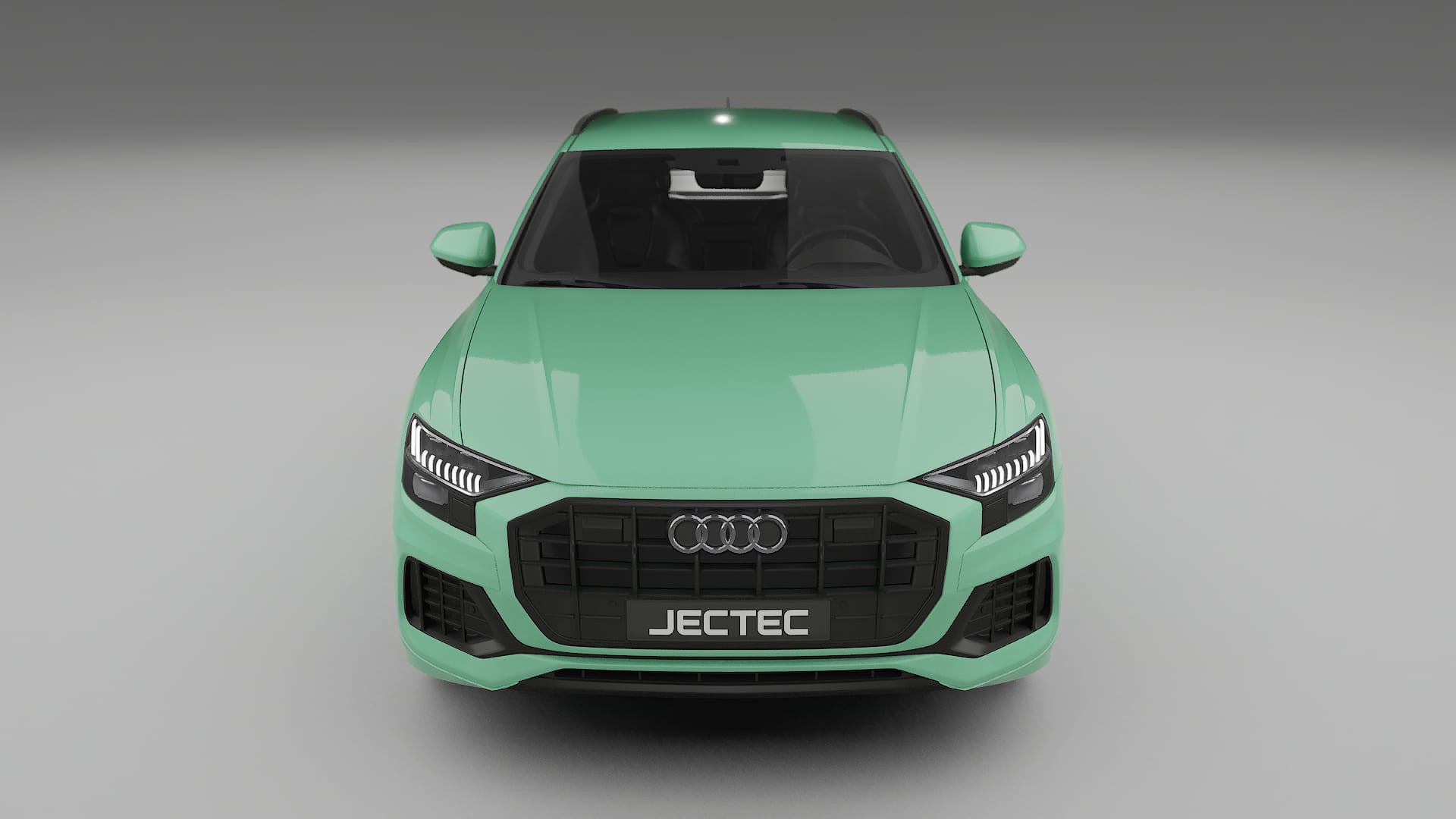 Audi Q8 F1 prefacelift pre LCI TPU Lackskyddsfilm | DUSTY Färgskiftande PPF – Komplett Förskuret Kit