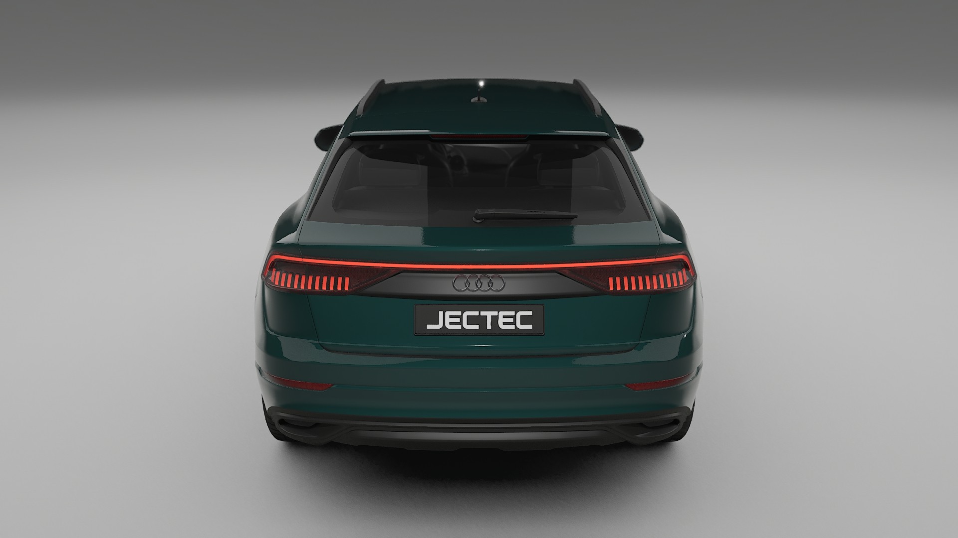 Audi Q8 F1 prefacelift pre LCI TPU Lackskyddsfilm | INFERNO Färgskiftande PPF – Komplett Förskuret Kit