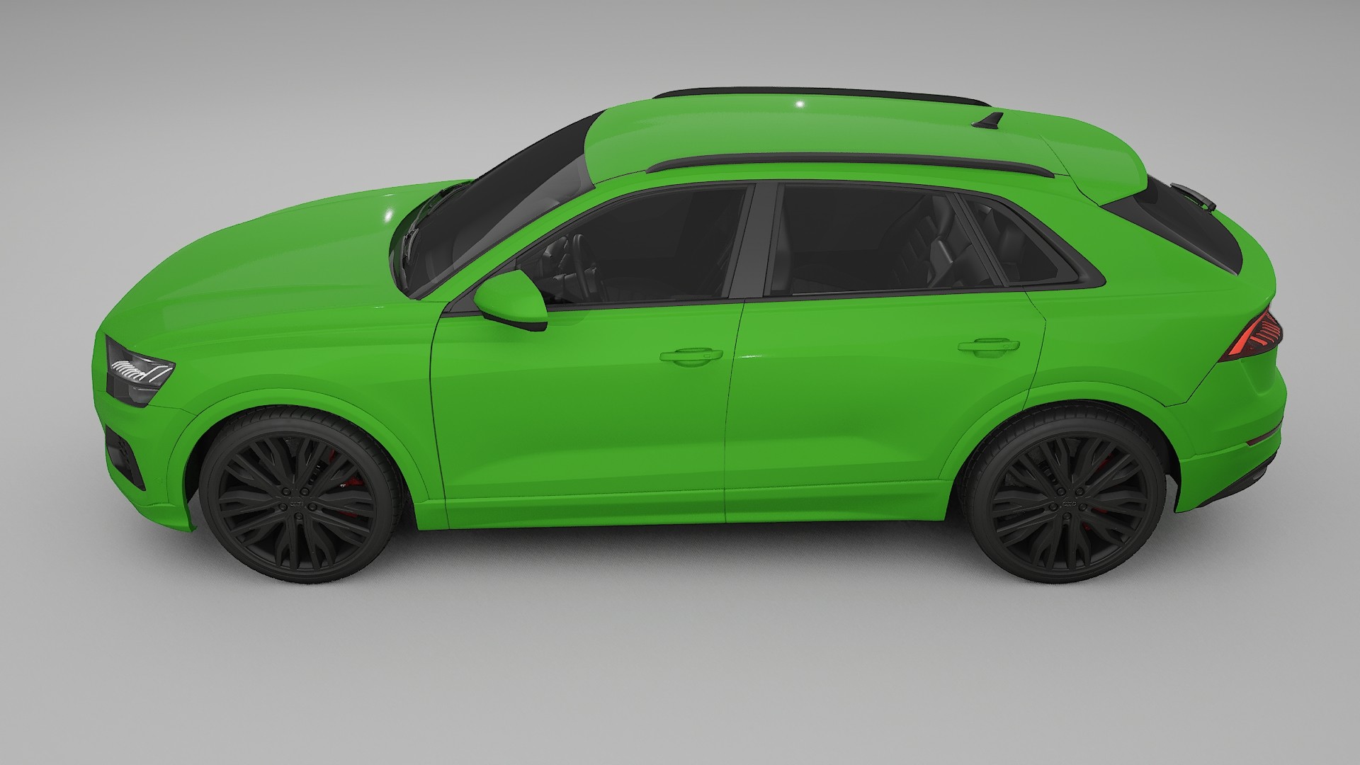 Audi Q8 F1 prefacelift pre LCI TPU Lackskyddsfilm | VENOM Färgskiftande PPF – Komplett Förskuret Kit