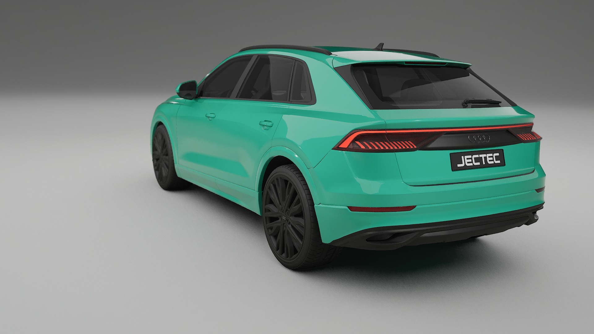 Audi Q8 F1 prefacelift pre LCI TPU Lackskyddsfilm | JEWEL Färgskiftande PPF – Komplett Förskuret Kit