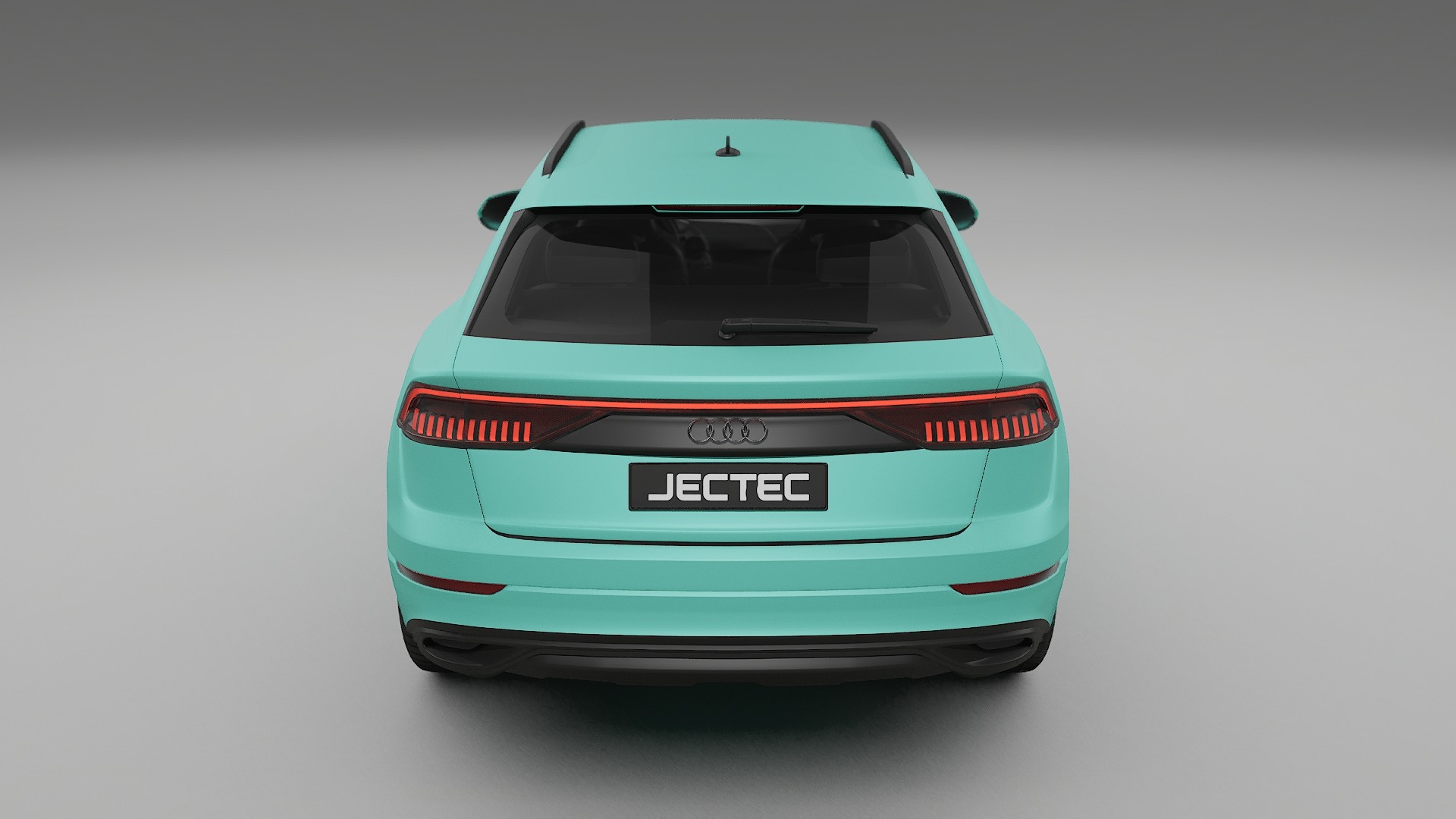 Audi Q8 F1 prefacelift pre LCI TPU Lackskyddsfilm | FROST Färgskiftande PPF – Komplett Förskuret Kit