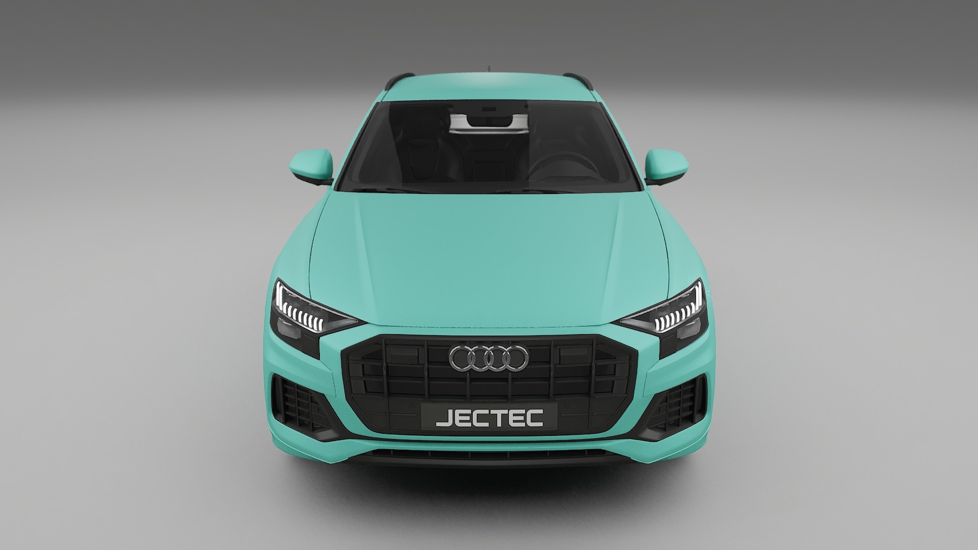 Audi Q8 F1 prefacelift pre LCI TPU Lackskyddsfilm | FROST Färgskiftande PPF – Komplett Förskuret Kit