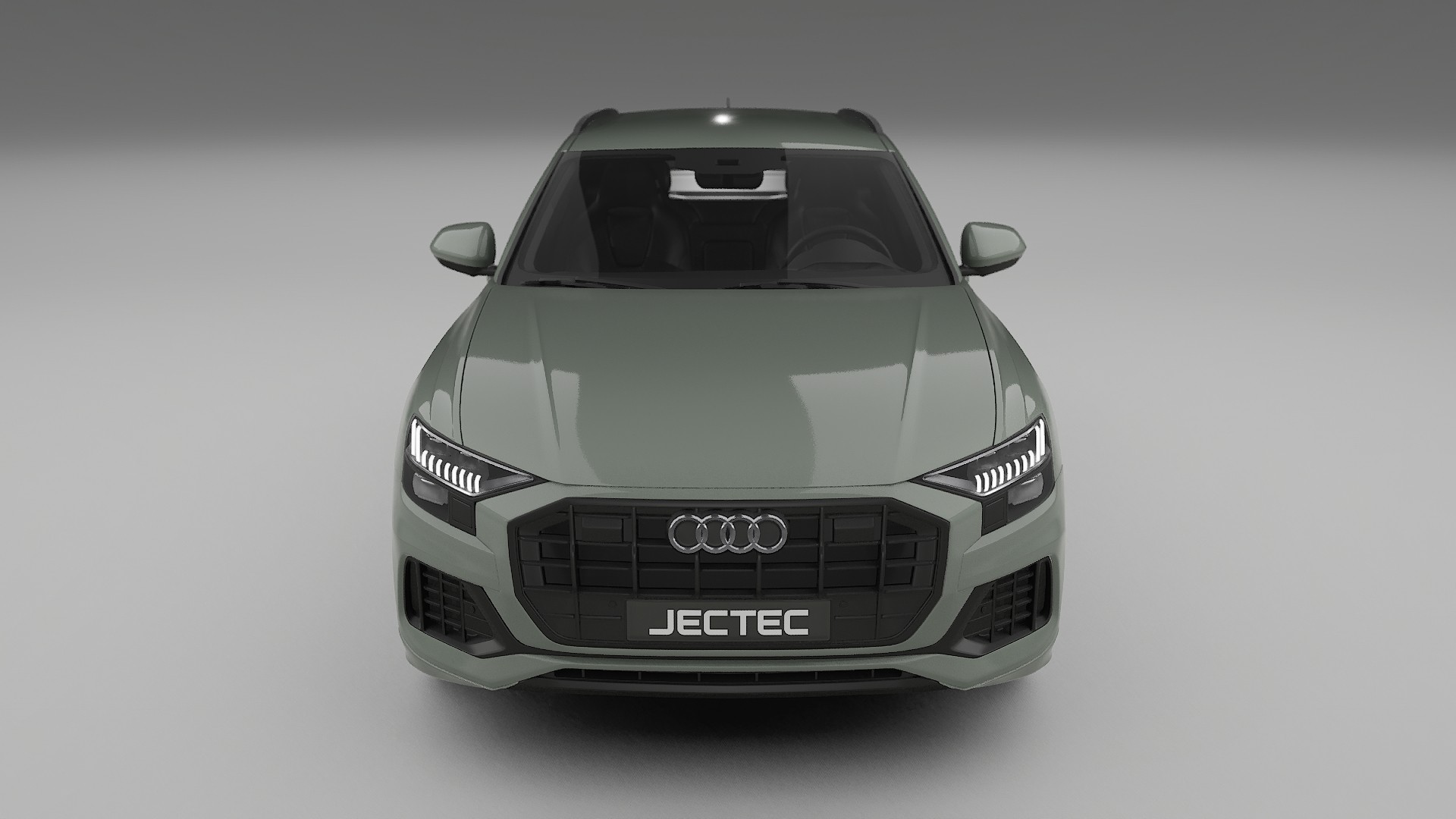 Audi Q8 F1 prefacelift pre LCI TPU Lackskyddsfilm | SLATE Färgskiftande PPF – Komplett Förskuret Kit