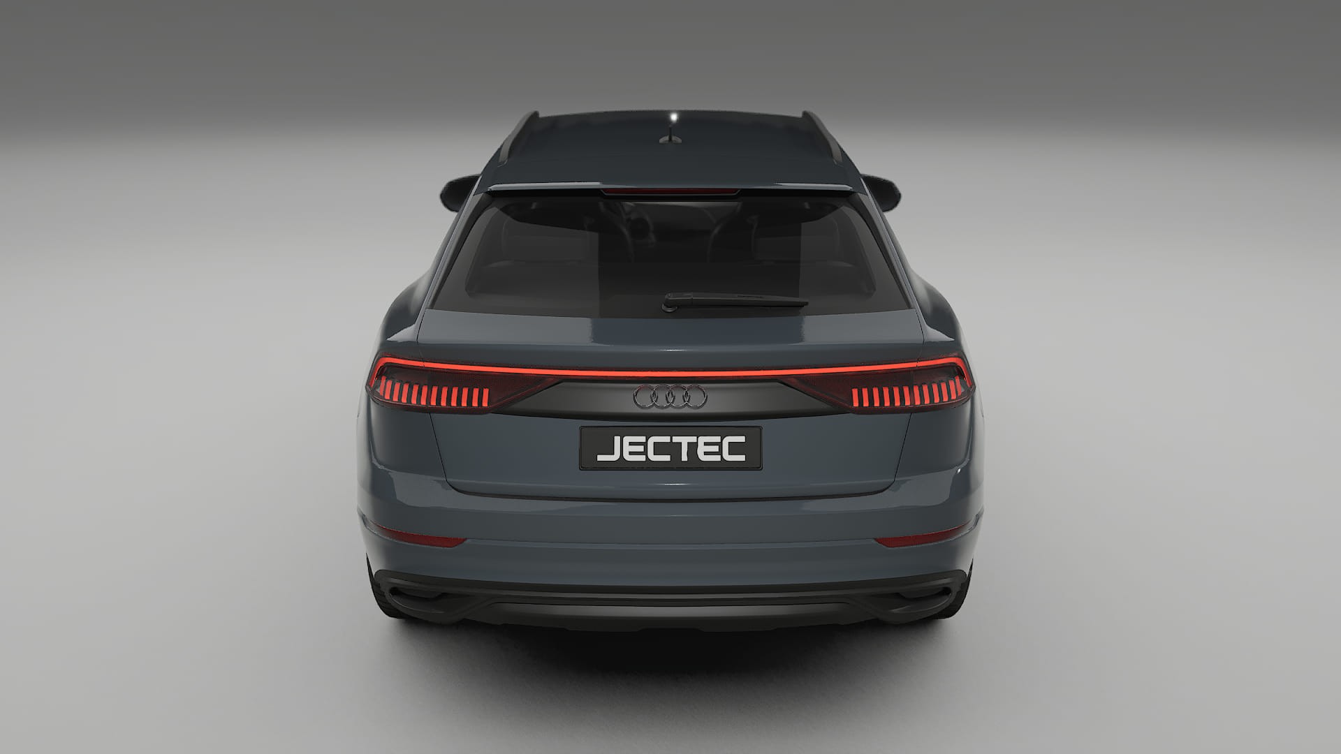 Audi Q8 F1 prefacelift pre LCI TPU Lackskyddsfilm | GRANITE Färgskiftande PPF – Komplett Förskuret Kit