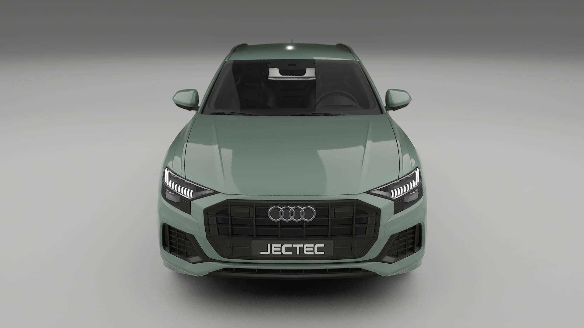 Audi Q8 F1 prefacelift pre LCI TPU Lackskyddsfilm | CINDER Färgskiftande PPF – Komplett Förskuret Kit