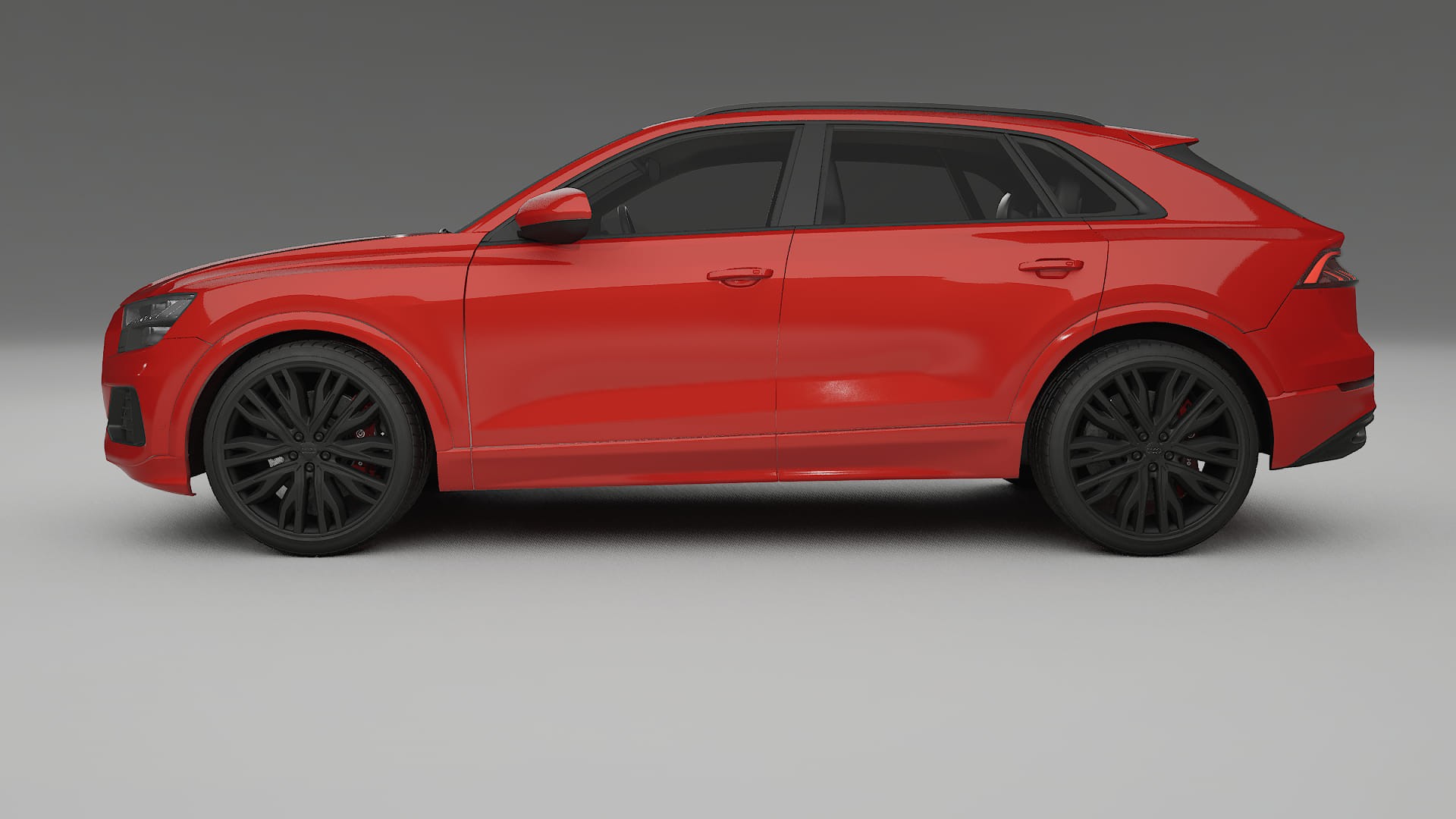 Audi Q8 F1 prefacelift pre LCI TPU Lackskyddsfilm | BLAZE Färgskiftande PPF – Komplett Förskuret Kit
