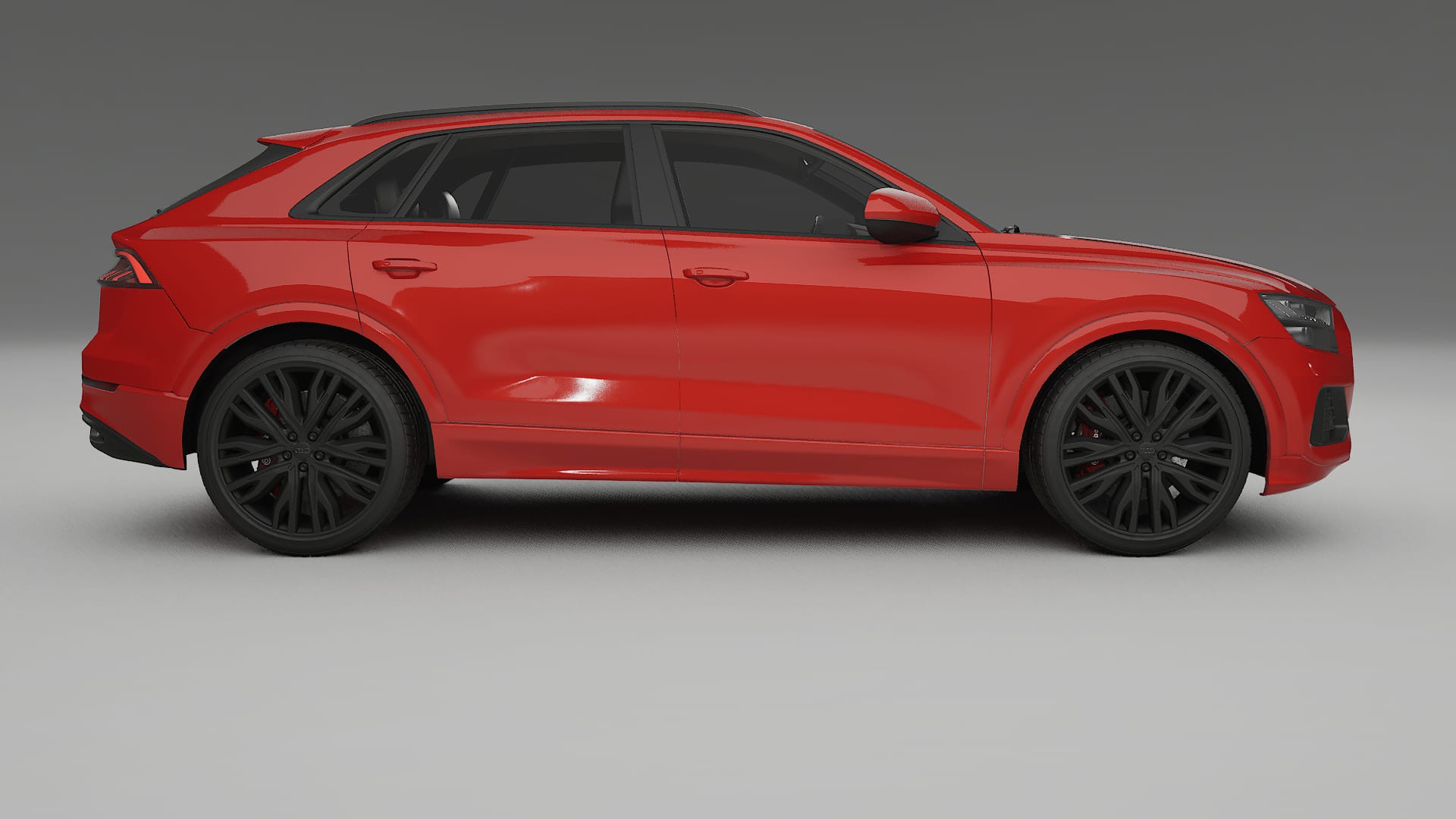 Audi Q8 F1 prefacelift pre LCI TPU Lackskyddsfilm | BLAZE Färgskiftande PPF – Komplett Förskuret Kit