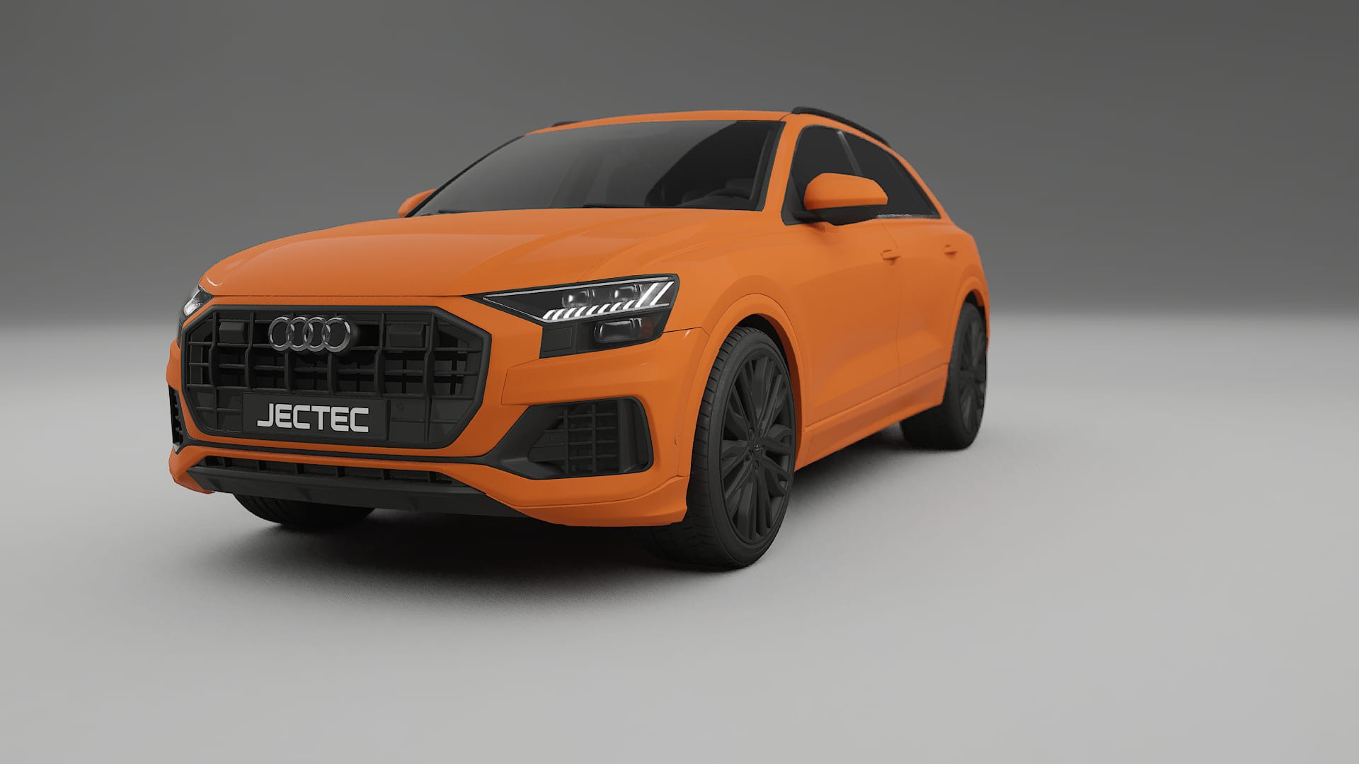 Audi Q8 F1 prefacelift pre LCI TPU Lackskyddsfilm | ROCKET Färgskiftande PPF – Komplett Förskuret Kit
