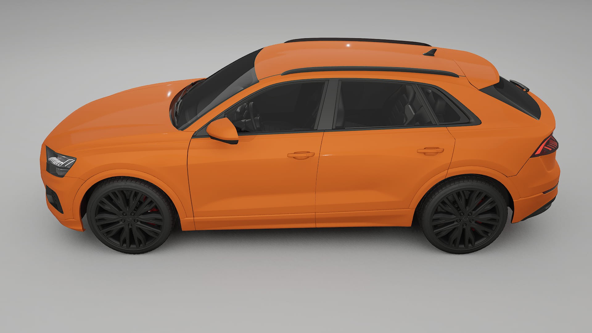 Audi Q8 F1 prefacelift pre LCI TPU Lackskyddsfilm | ROCKET Färgskiftande PPF – Komplett Förskuret Kit