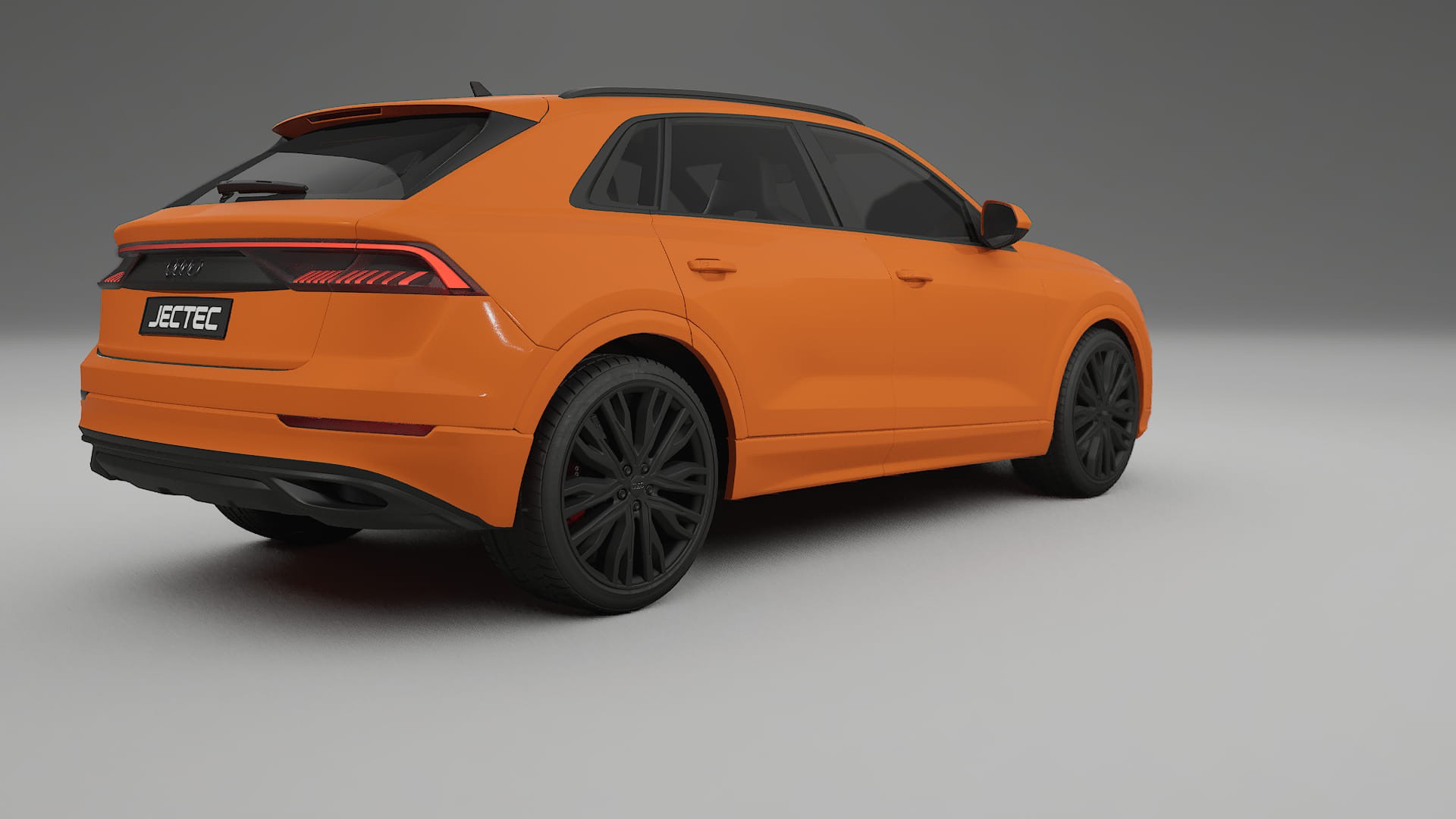 Audi Q8 F1 prefacelift pre LCI TPU Lackskyddsfilm | ROCKET Färgskiftande PPF – Komplett Förskuret Kit