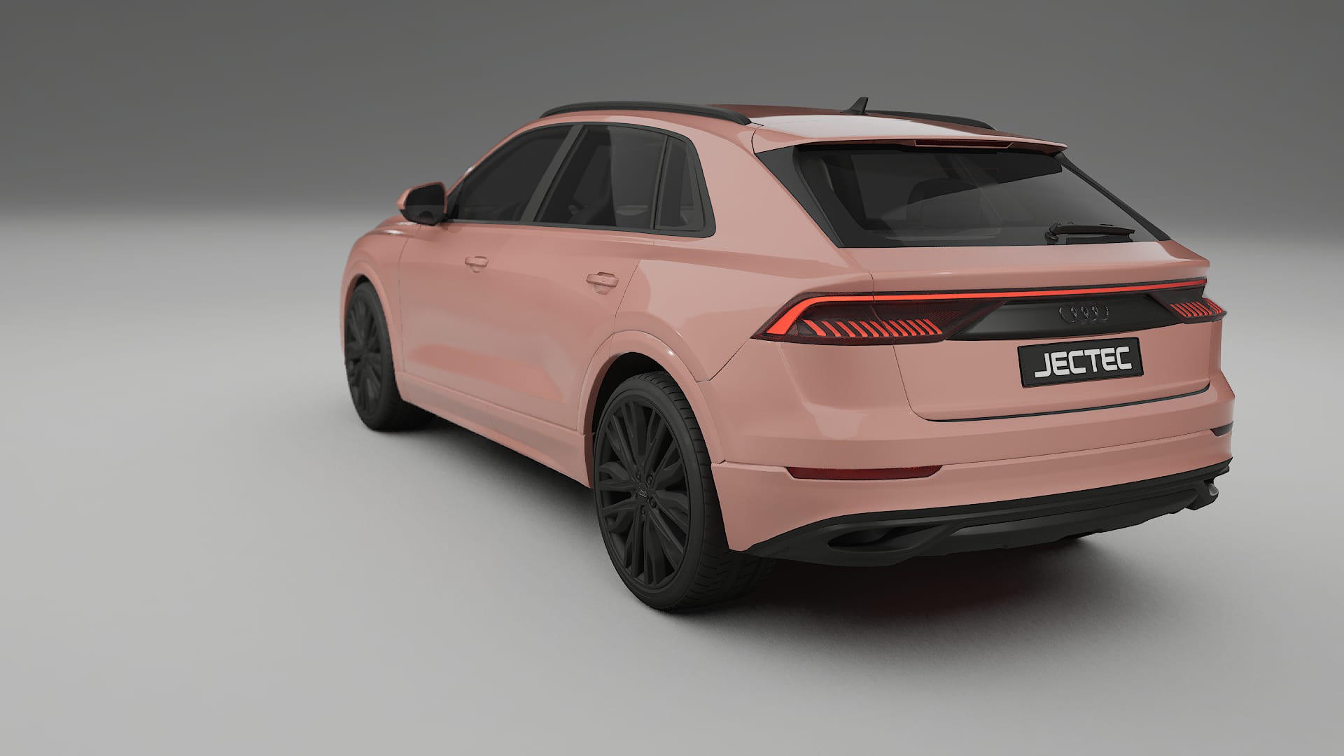 Audi Q8 F1 prefacelift pre LCI TPU Lackskyddsfilm | BLUSH Färgskiftande PPF – Komplett Förskuret Kit