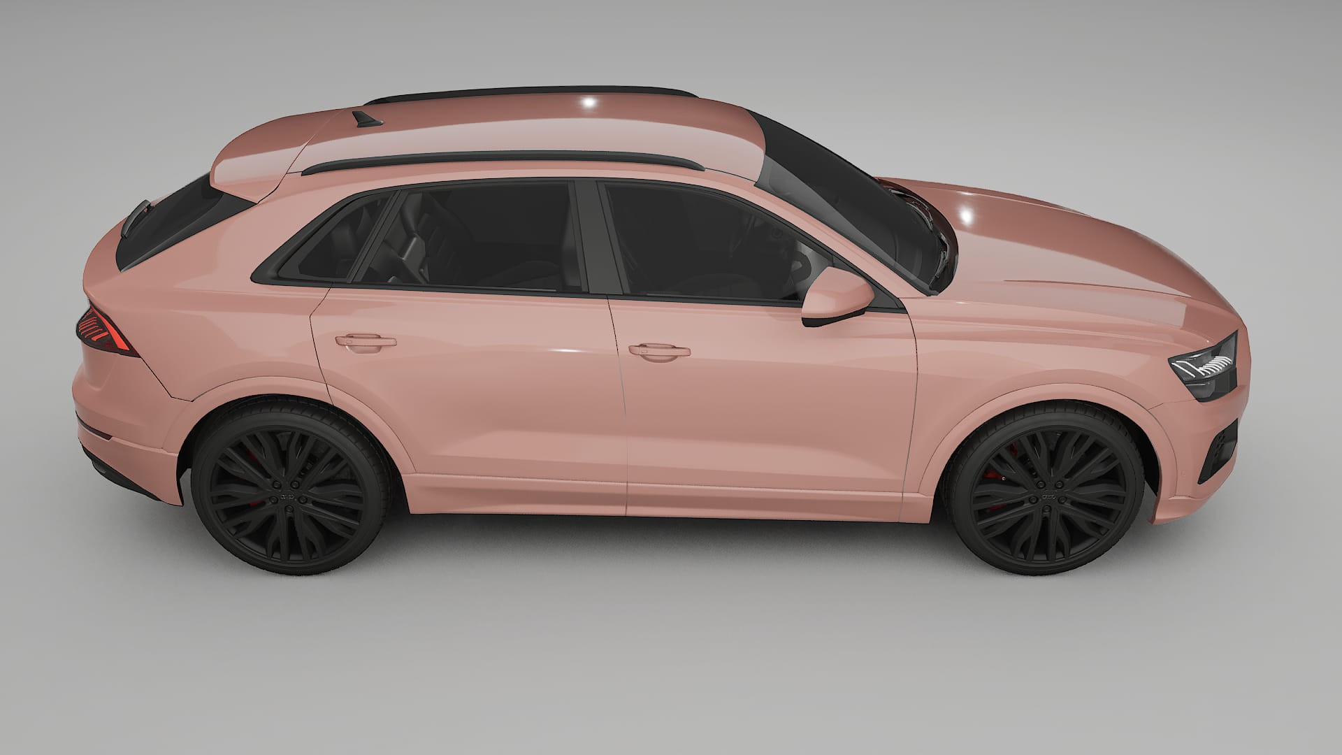 Audi Q8 F1 prefacelift pre LCI TPU Lackskyddsfilm | BLUSH Färgskiftande PPF – Komplett Förskuret Kit