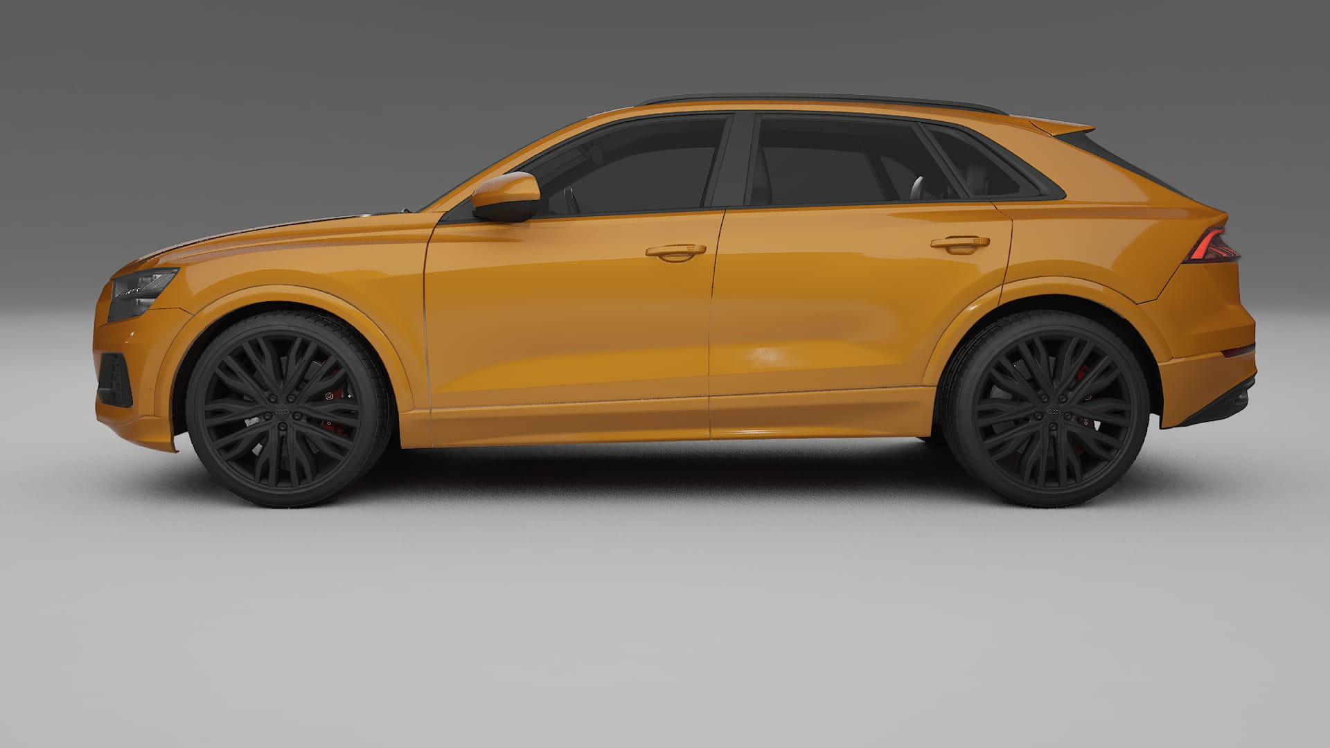 Audi Q8 F1 prefacelift pre LCI TPU Lackskyddsfilm | DAISY Färgskiftande PPF – Komplett Förskuret Kit