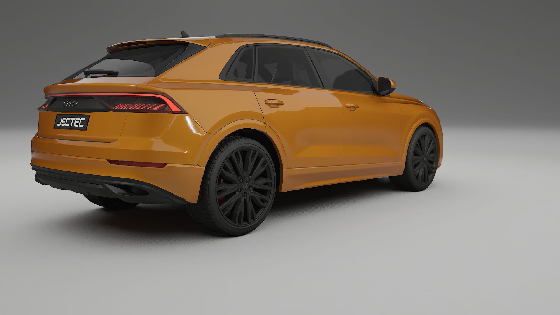 Audi Q8 F1 prefacelift pre LCI TPU Lackskyddsfilm | DAISY Färgskiftande PPF – Komplett Förskuret Kit