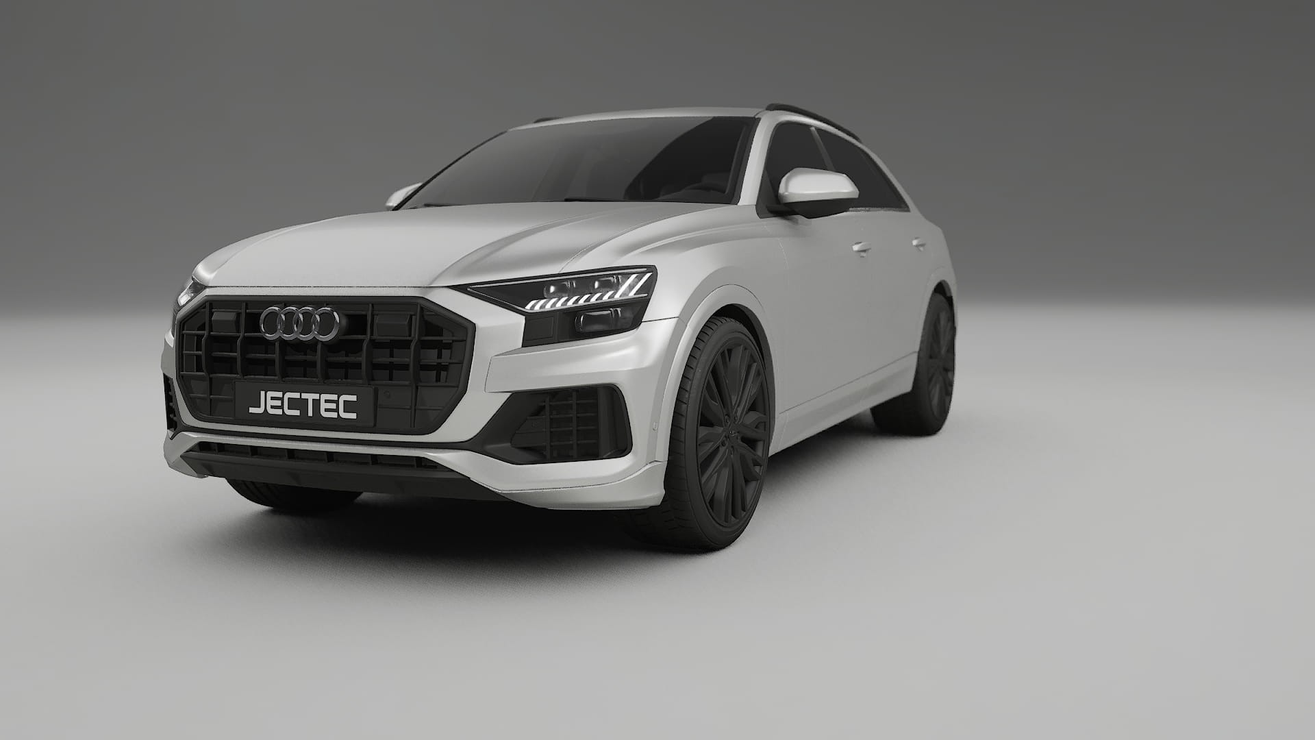 Audi Q8 F1 prefacelift pre LCI TPU Lackskyddsfilm | PEARL Färgskiftande PPF – Komplett Förskuret Kit