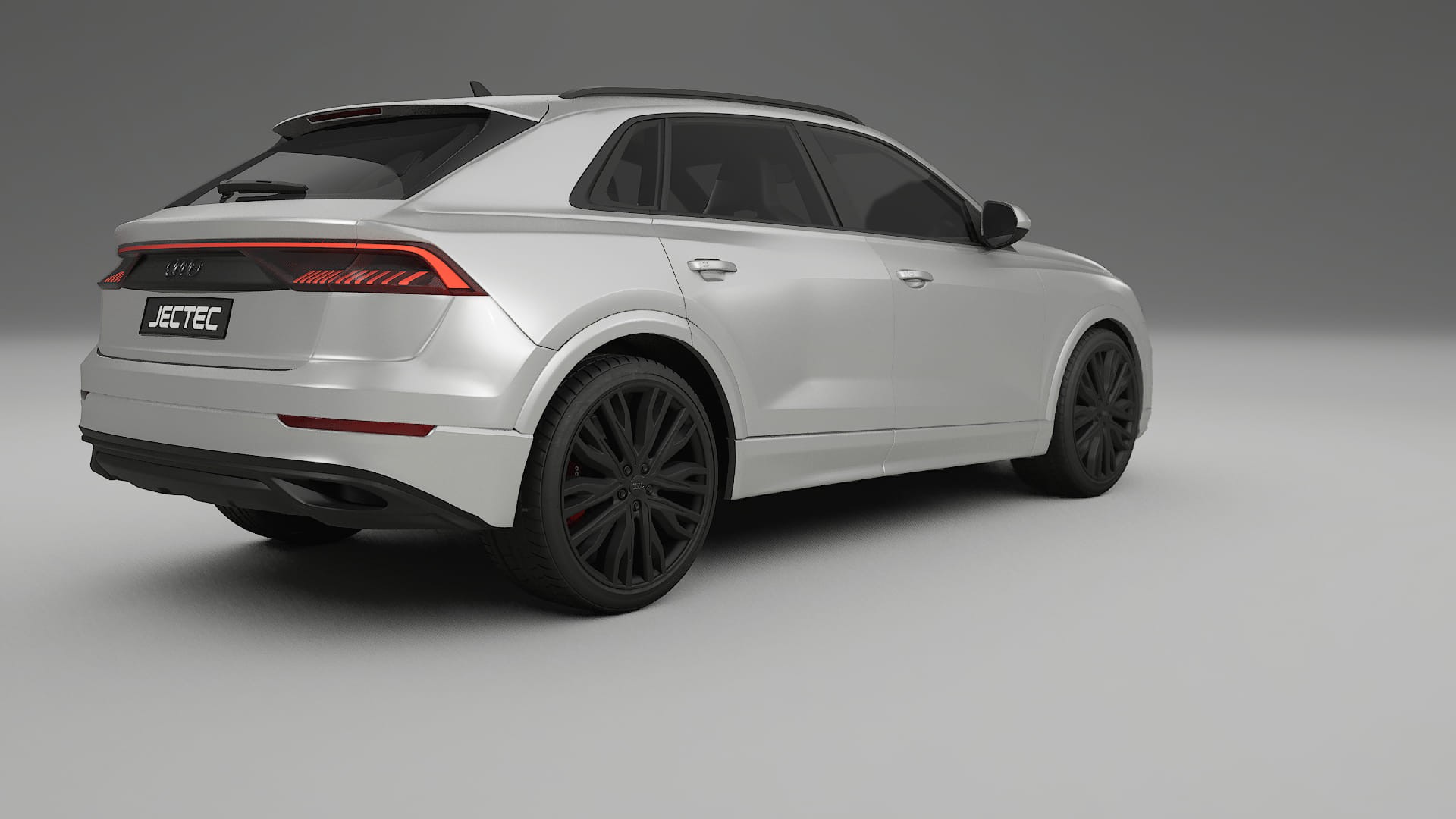 Audi Q8 F1 prefacelift pre LCI TPU Lackskyddsfilm | PEARL Färgskiftande PPF – Komplett Förskuret Kit