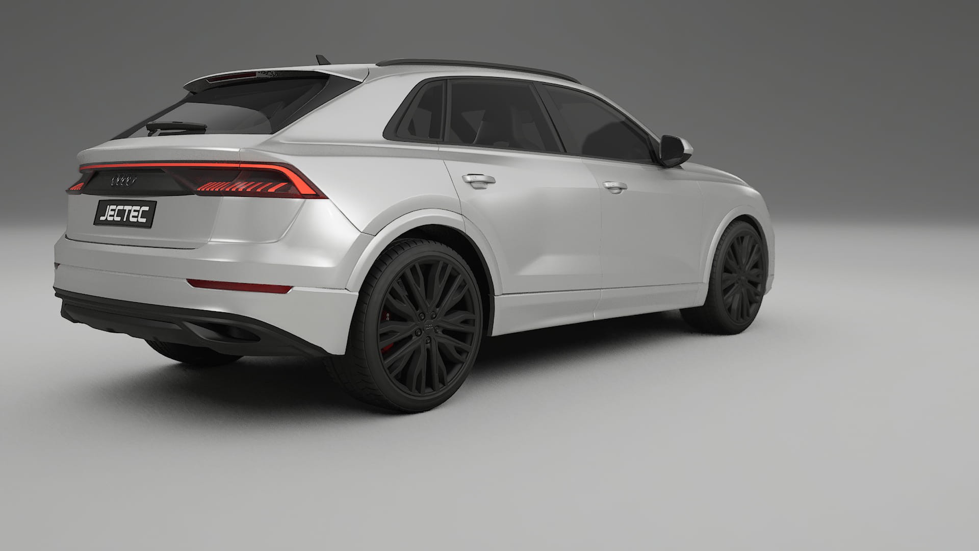 Audi Q8 F1 prefacelift pre LCI TPU Lackskyddsfilm | OPAL Färgskiftande PPF – Komplett Förskuret Kit