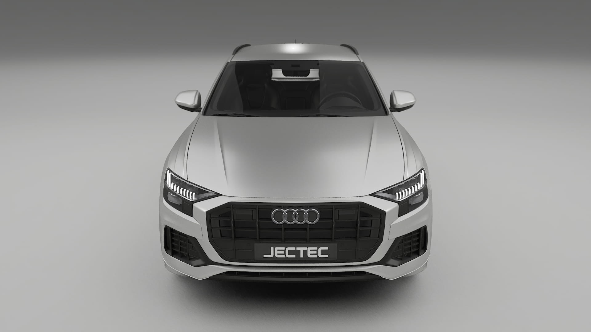 Audi Q8 F1 prefacelift pre LCI TPU Lackskyddsfilm | OPAL Färgskiftande PPF – Komplett Förskuret Kit