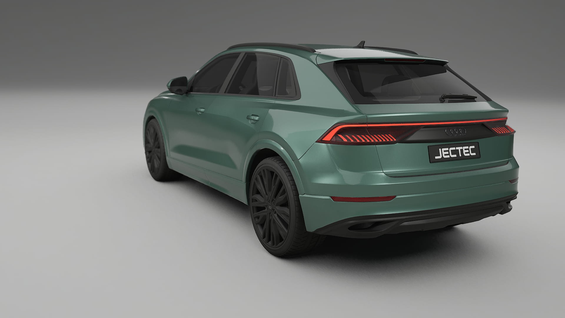 Audi Q8 F1 prefacelift pre LCI TPU Lackskyddsfilm | EVERGREEN Färgskiftande PPF – Komplett Förskuret Kit