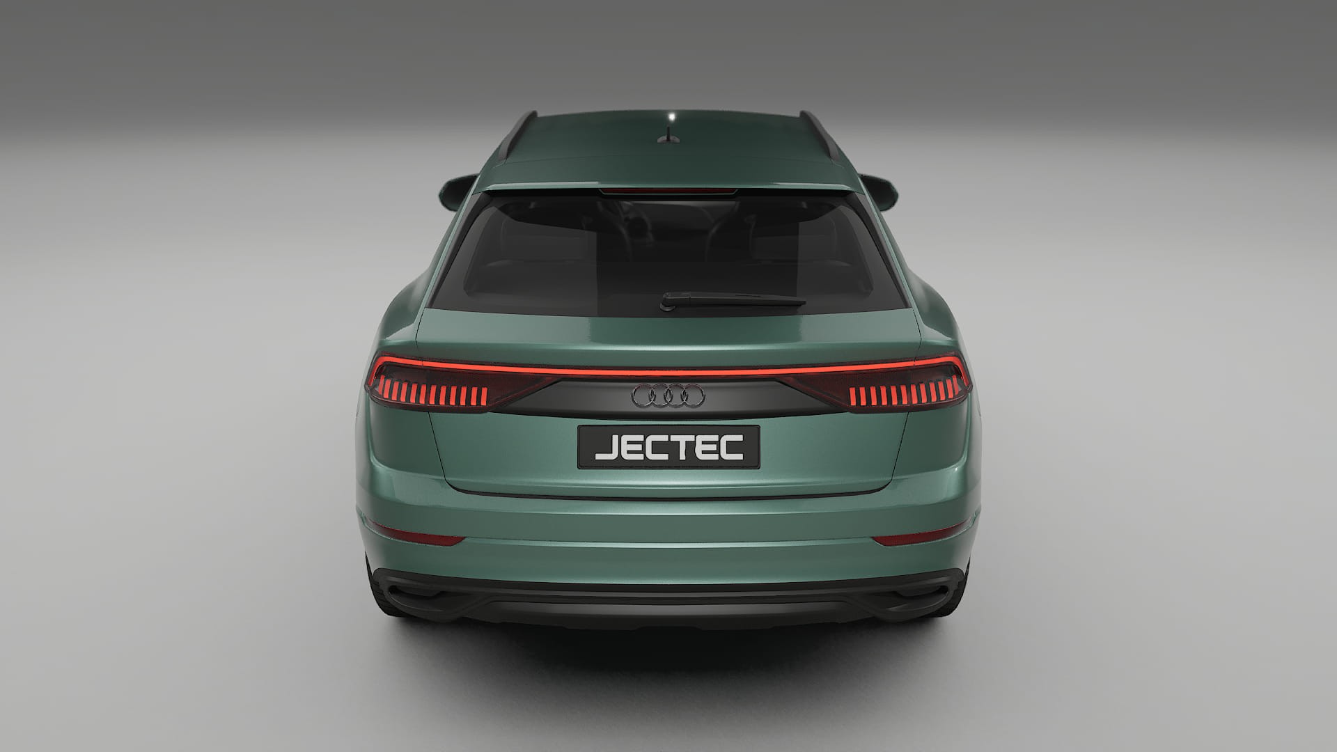 Audi Q8 F1 prefacelift pre LCI TPU Lackskyddsfilm | EVERGREEN Färgskiftande PPF – Komplett Förskuret Kit