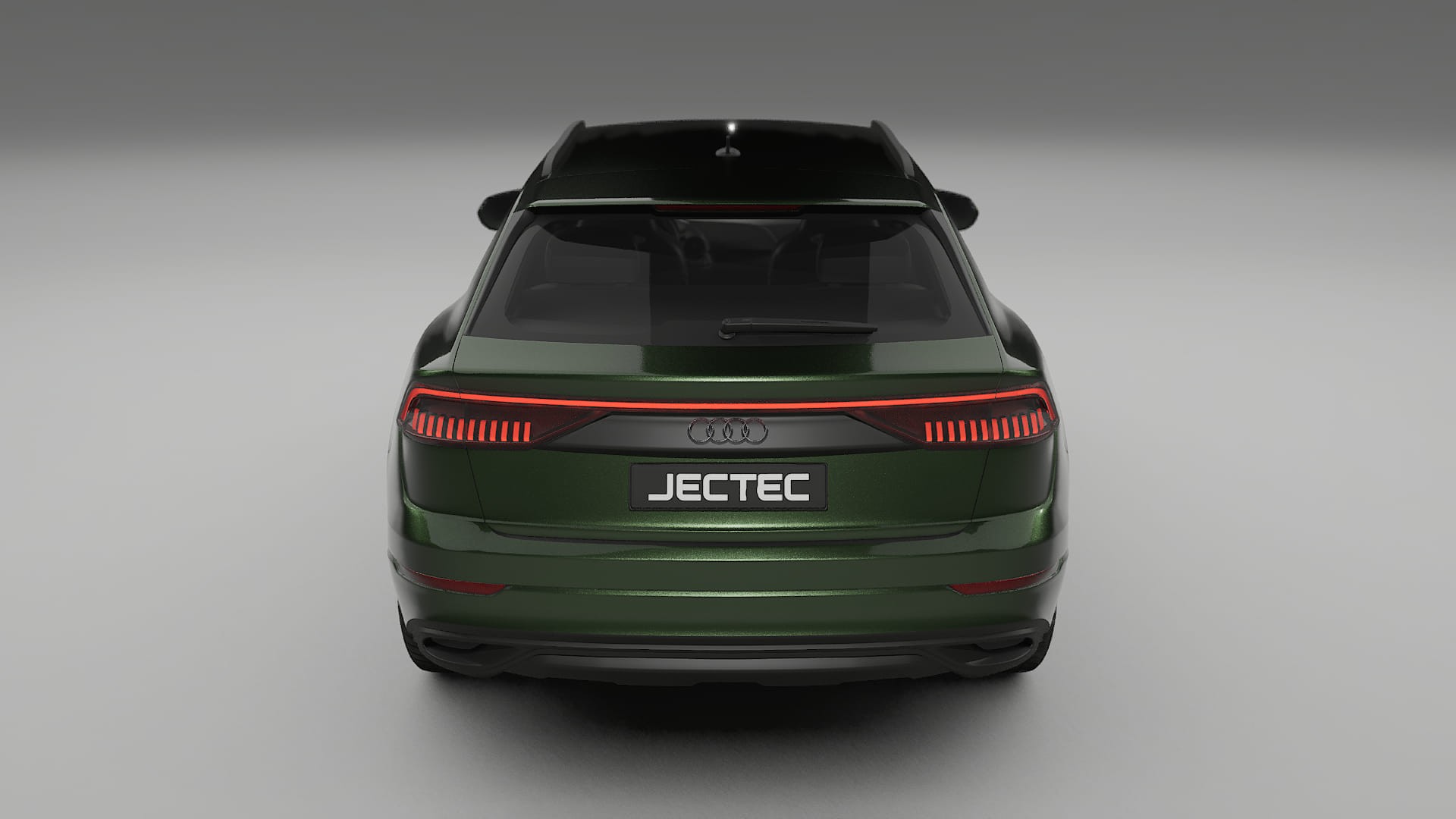 Audi Q8 F1 prefacelift pre LCI TPU Lackskyddsfilm | LAGOON Färgskiftande PPF – Komplett Förskuret Kit