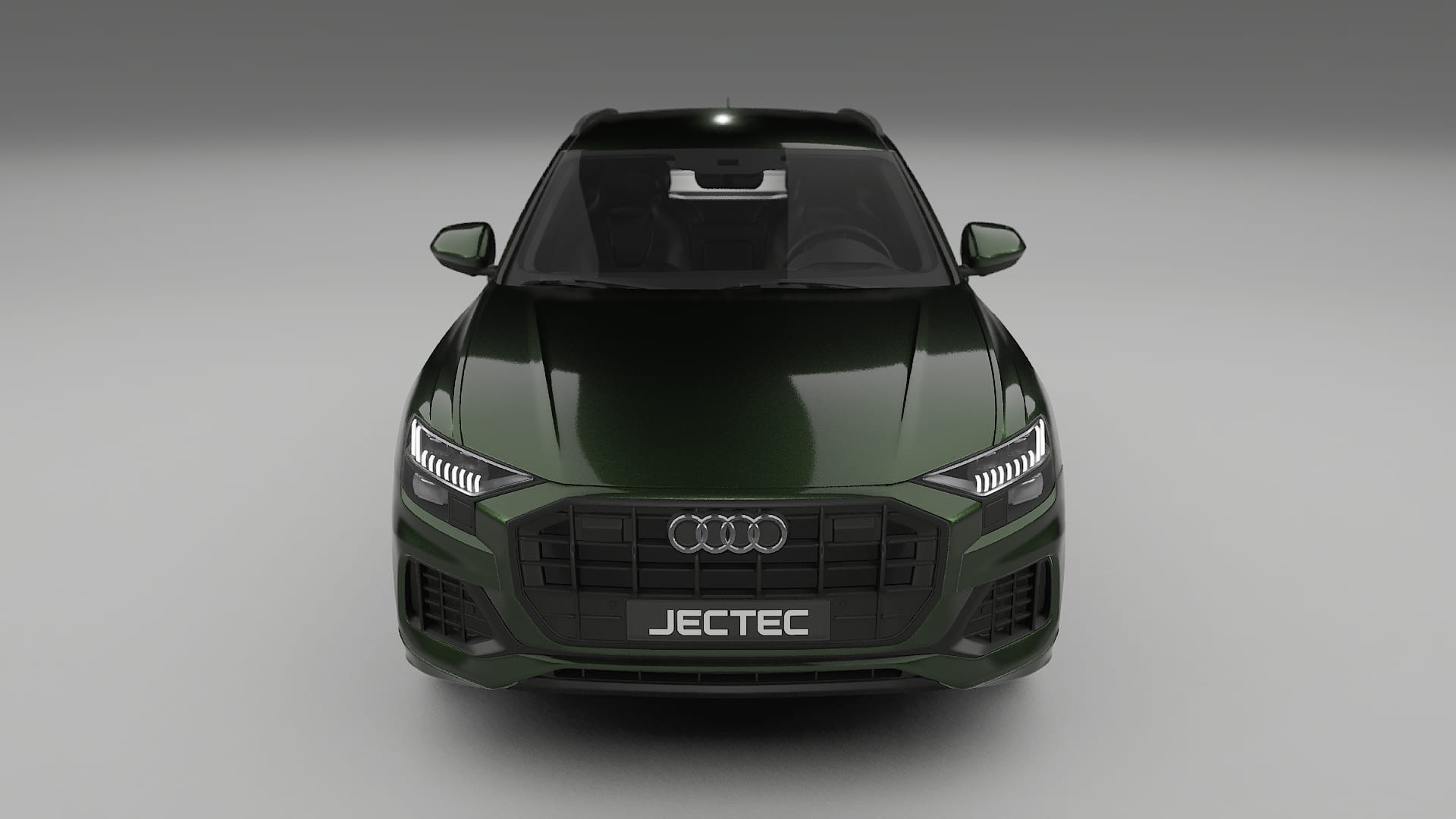 Audi Q8 F1 prefacelift pre LCI TPU Lackskyddsfilm | LAGOON Färgskiftande PPF – Komplett Förskuret Kit