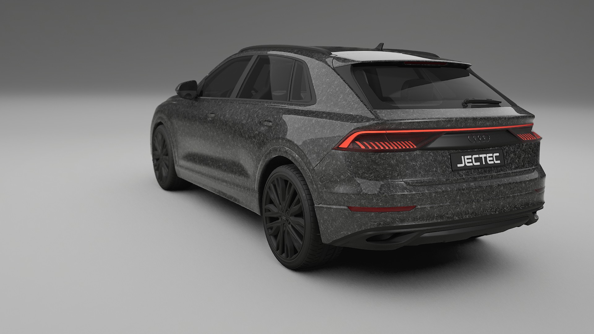 Audi Q8 F1 prefacelift pre LCI TPU Lackskyddsfilm | FORGED S Färgskiftande PPF – Komplett Förskuret Kit