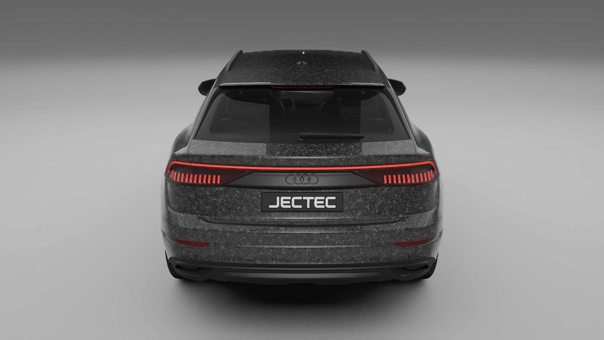 Audi Q8 F1 prefacelift pre LCI TPU Lackskyddsfilm | FORGED S Färgskiftande PPF – Komplett Förskuret Kit