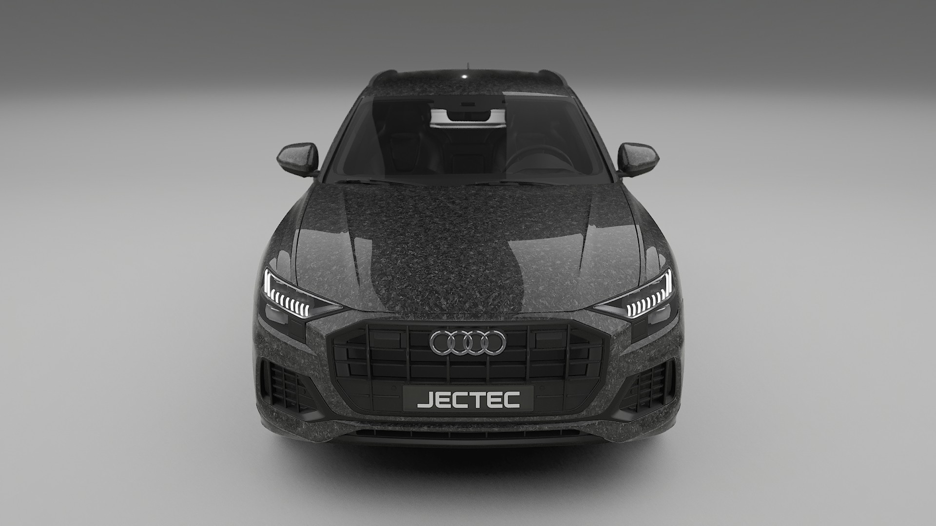 Audi Q8 F1 prefacelift pre LCI TPU Lackskyddsfilm | FORGED S Färgskiftande PPF – Komplett Förskuret Kit