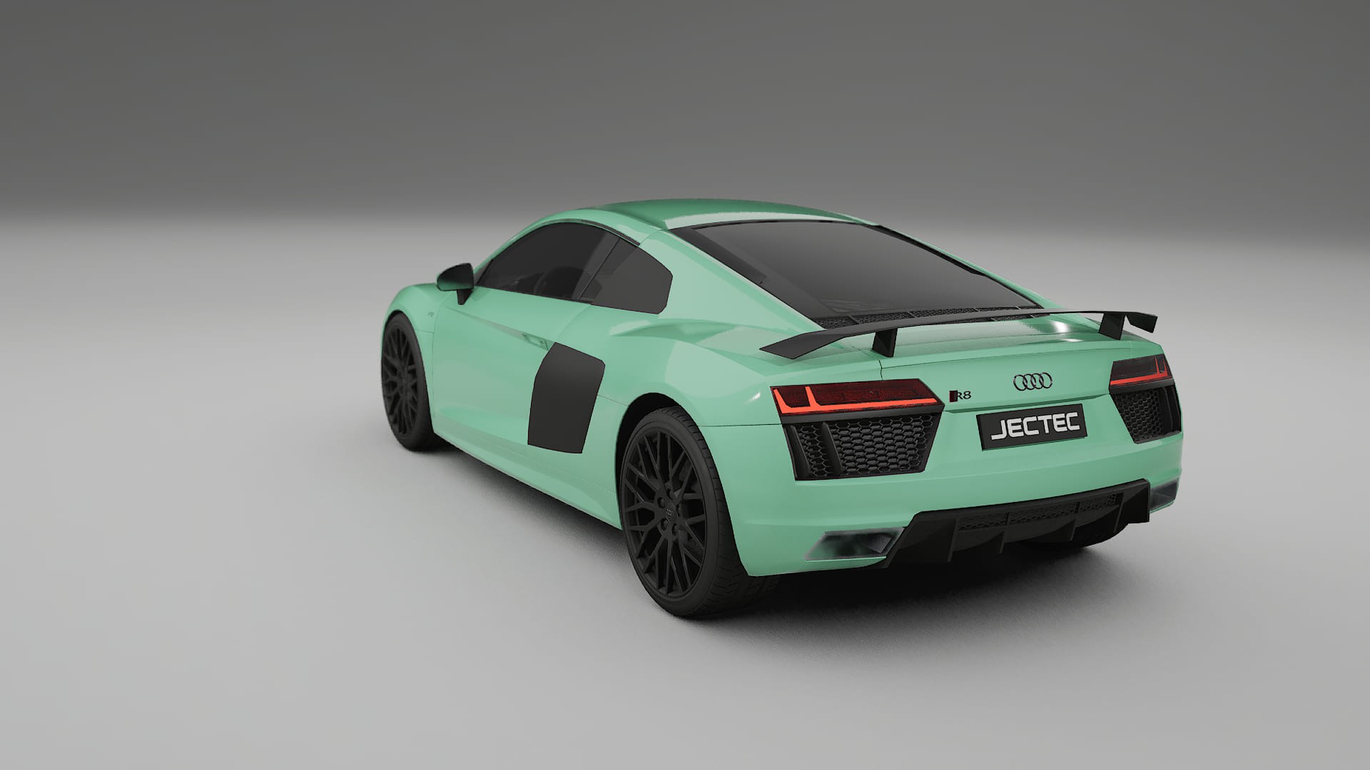 Audi R8 typ 4S prefacelift pre LCI TPU Lackskyddsfilm | DUSTY Färgskiftande PPF – Komplett Förskuret Kit