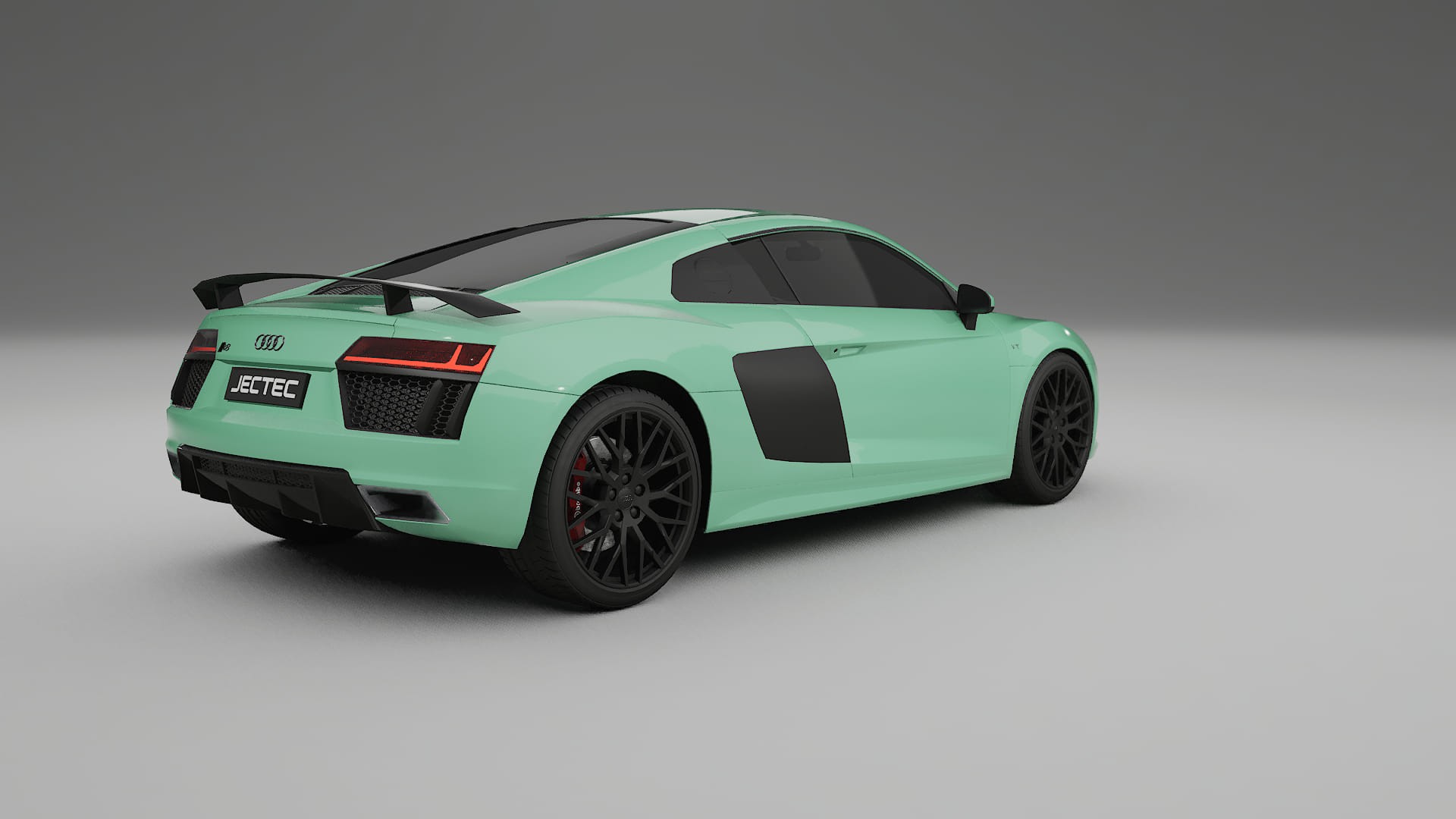 Audi R8 typ 4S prefacelift pre LCI TPU Lackskyddsfilm | DUSTY Färgskiftande PPF – Komplett Förskuret Kit