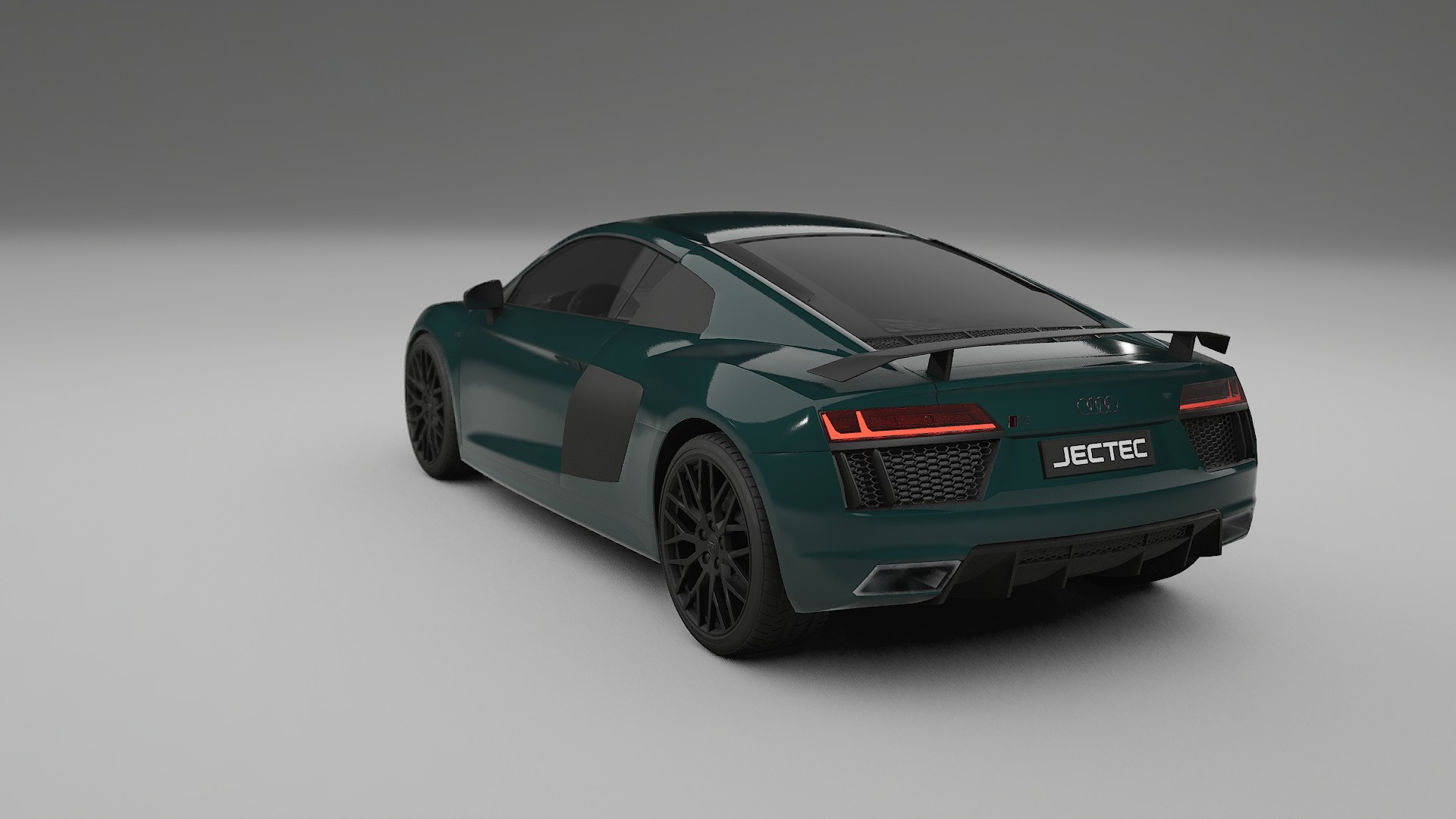 Audi R8 typ 4S prefacelift pre LCI TPU Lackskyddsfilm | INFERNO Färgskiftande PPF – Komplett Förskuret Kit