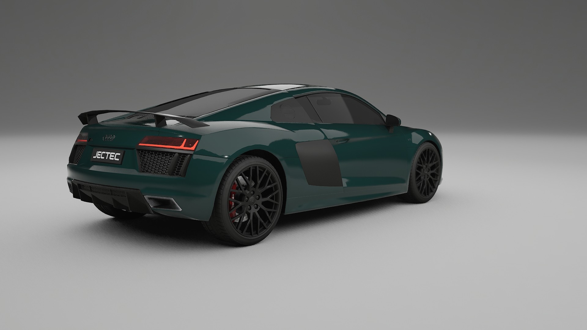 Audi R8 typ 4S prefacelift pre LCI TPU Lackskyddsfilm | INFERNO Färgskiftande PPF – Komplett Förskuret Kit