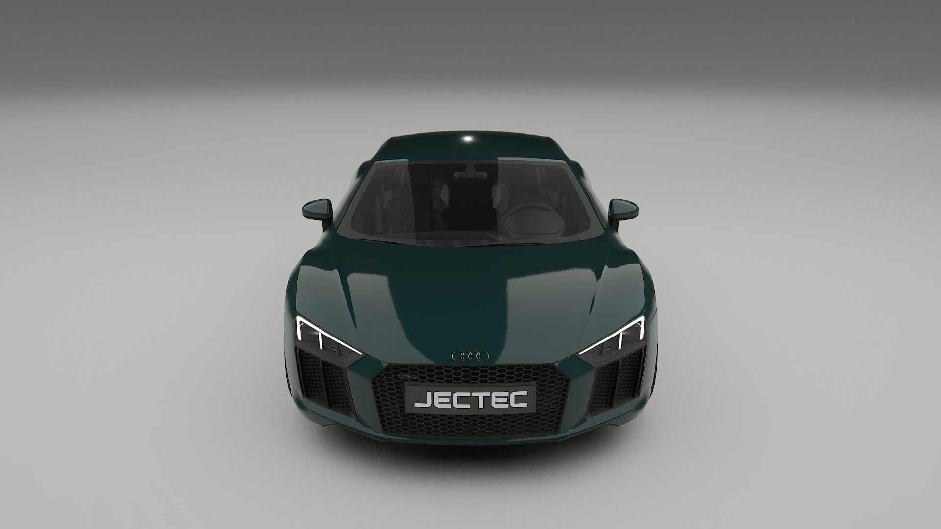 Audi R8 typ 4S prefacelift pre LCI TPU Lackskyddsfilm | INFERNO Färgskiftande PPF – Komplett Förskuret Kit