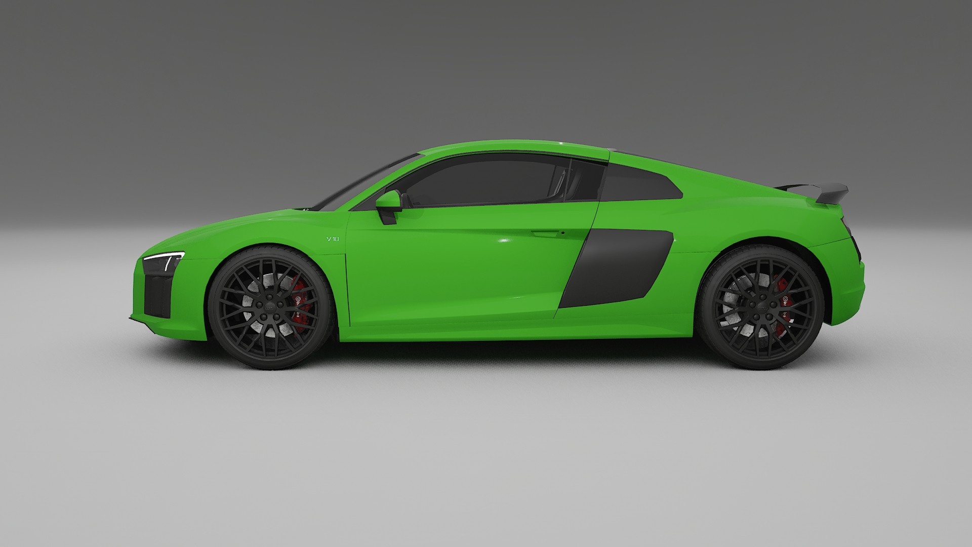 Audi R8 typ 4S prefacelift pre LCI TPU Lackskyddsfilm | VENOM Färgskiftande PPF – Komplett Förskuret Kit