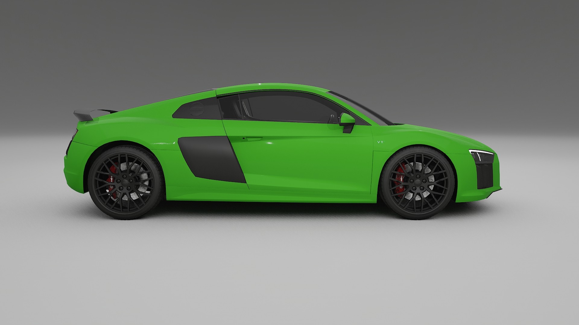 Audi R8 typ 4S prefacelift pre LCI TPU Lackskyddsfilm | VENOM Färgskiftande PPF – Komplett Förskuret Kit