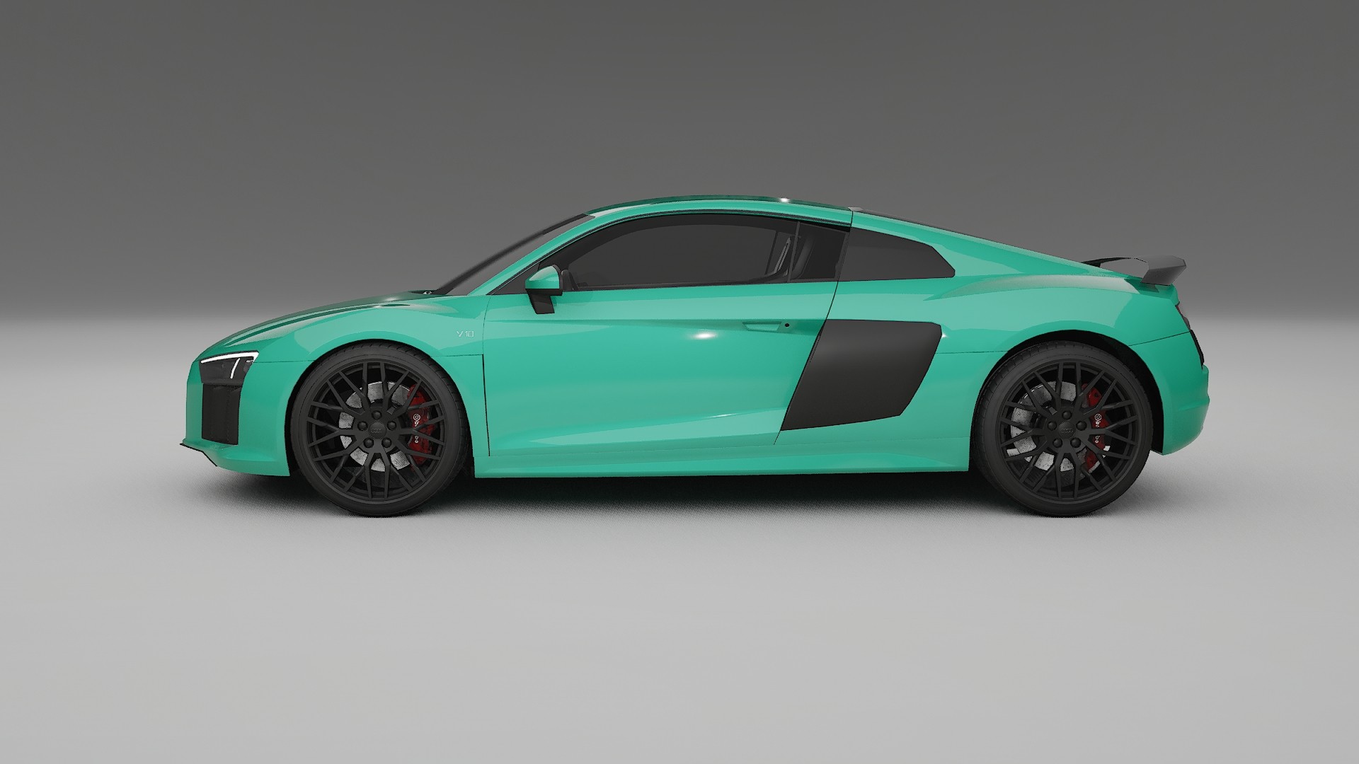 Audi R8 typ 4S prefacelift pre LCI TPU Lackskyddsfilm | JEWEL Färgskiftande PPF – Komplett Förskuret Kit
