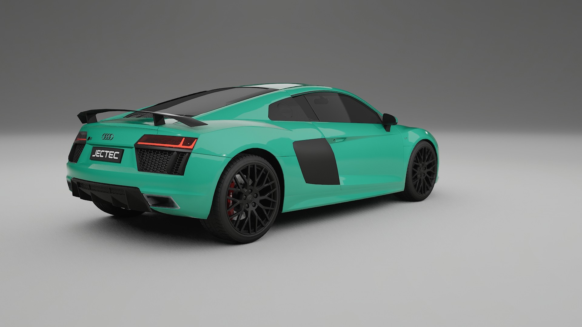 Audi R8 typ 4S prefacelift pre LCI TPU Lackskyddsfilm | JEWEL Färgskiftande PPF – Komplett Förskuret Kit