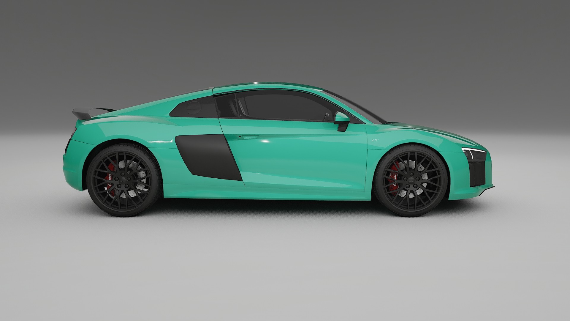 Audi R8 typ 4S prefacelift pre LCI TPU Lackskyddsfilm | JEWEL Färgskiftande PPF – Komplett Förskuret Kit